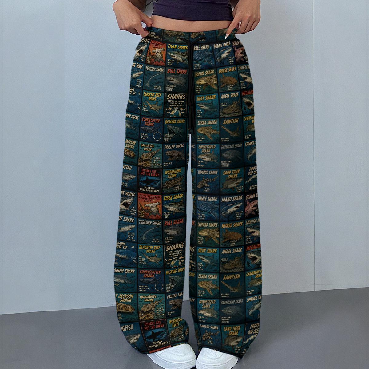 The Shark Atlas Women's Leg Trousers, Women's Casual Pants