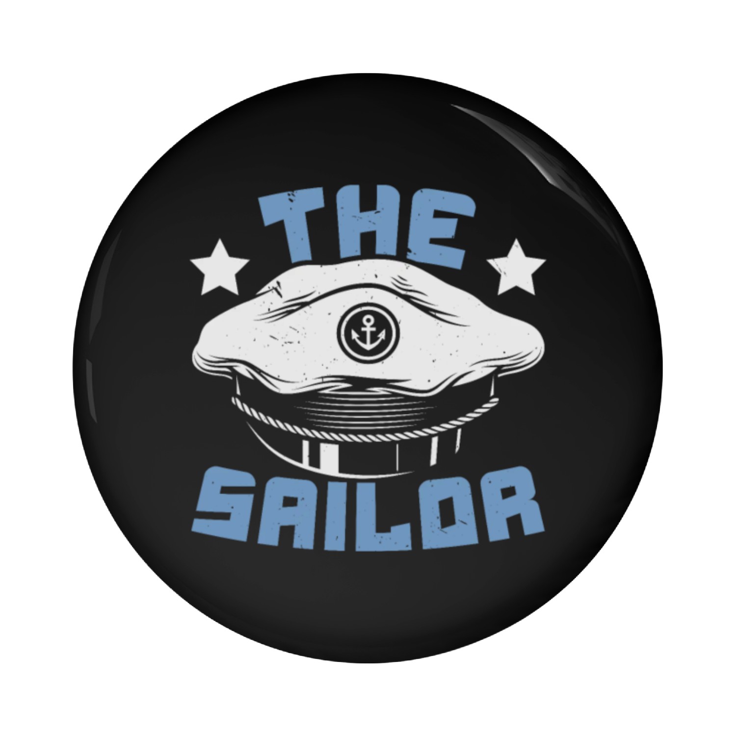Maritime Seafarer Ship Captain Nautical Sailor Pin Buttons