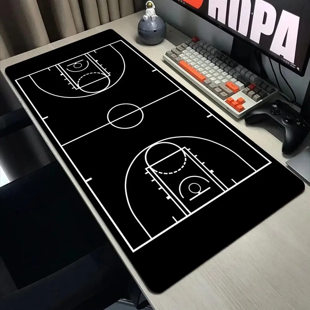 Basketball Court MousePad XXL Gaming Accessories Office Gamer Keyboard Desk Mat Anti-Slip Laptop Large Rubber Anime Mouse Pad