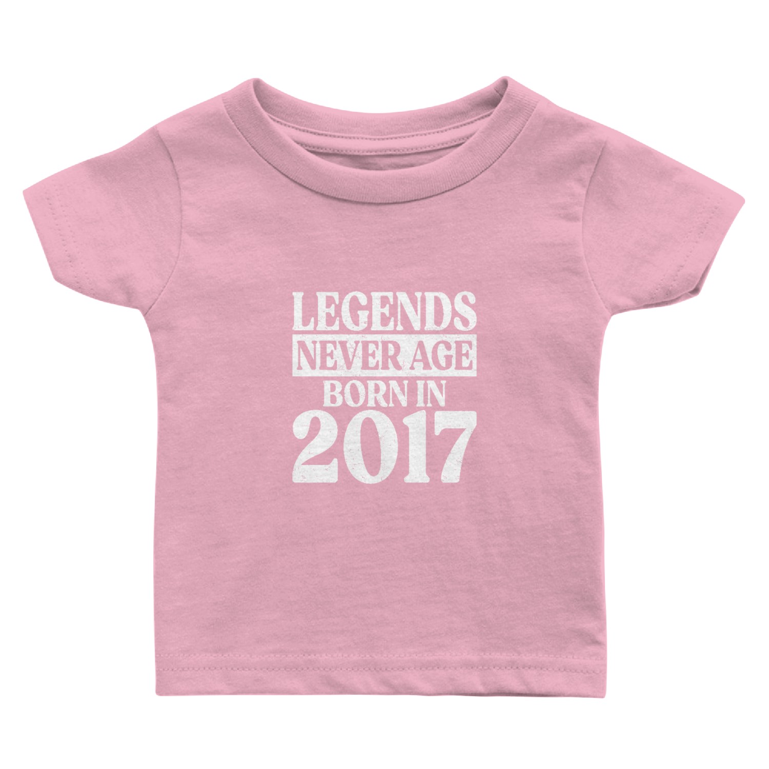 Legends Never Age Born In 2017 Birthday Baby T Shirts