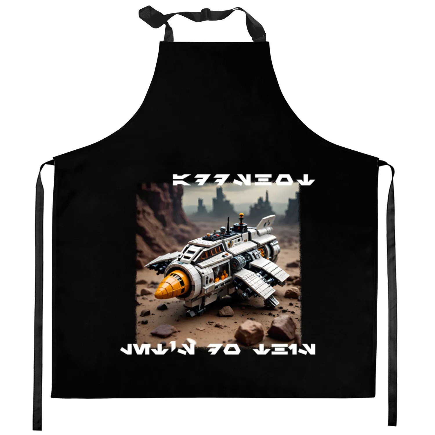 Brick Starship 002 Kitchen Aprons