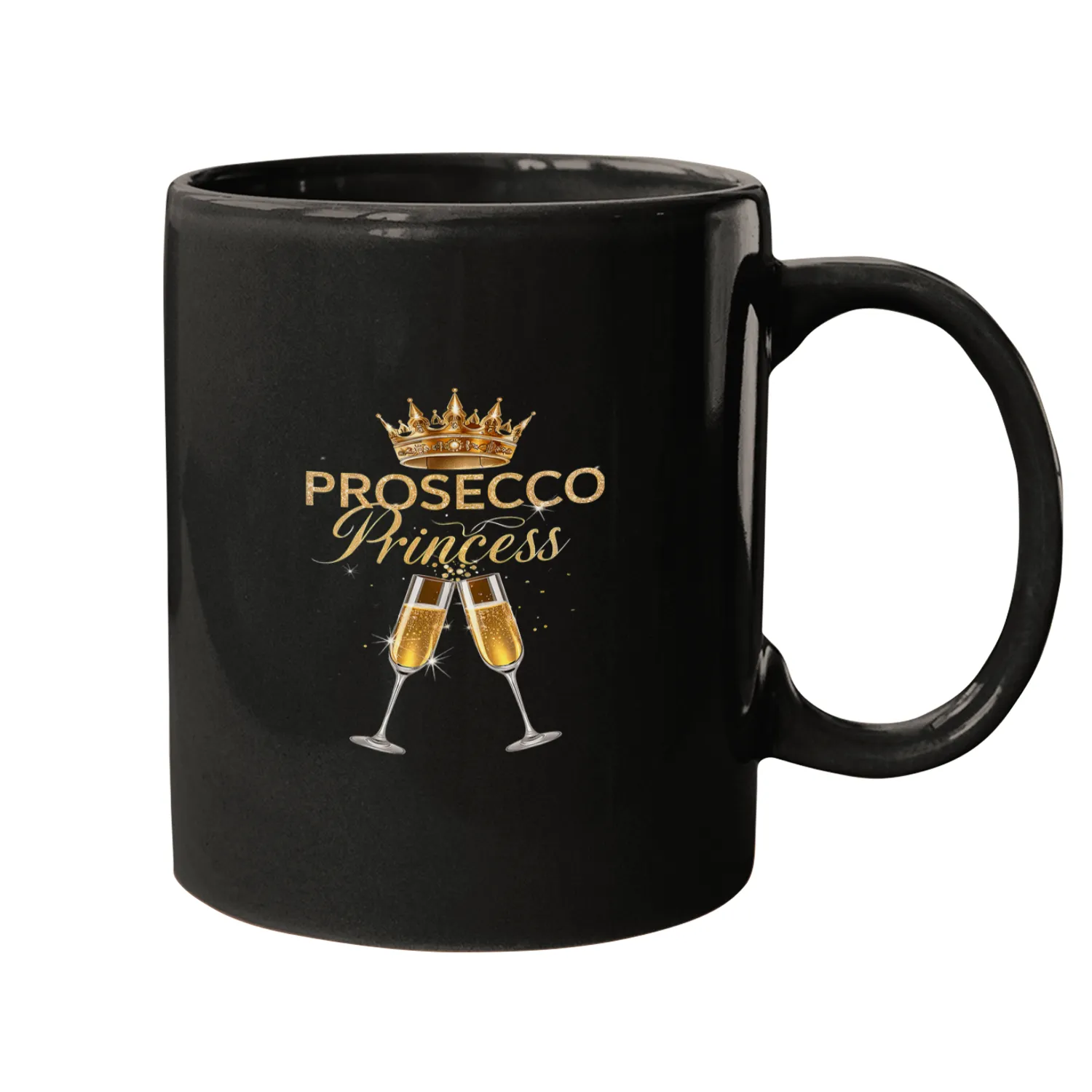 Wines Fun Prosecco Bubbling Wines Princess Queen 1 Mugs