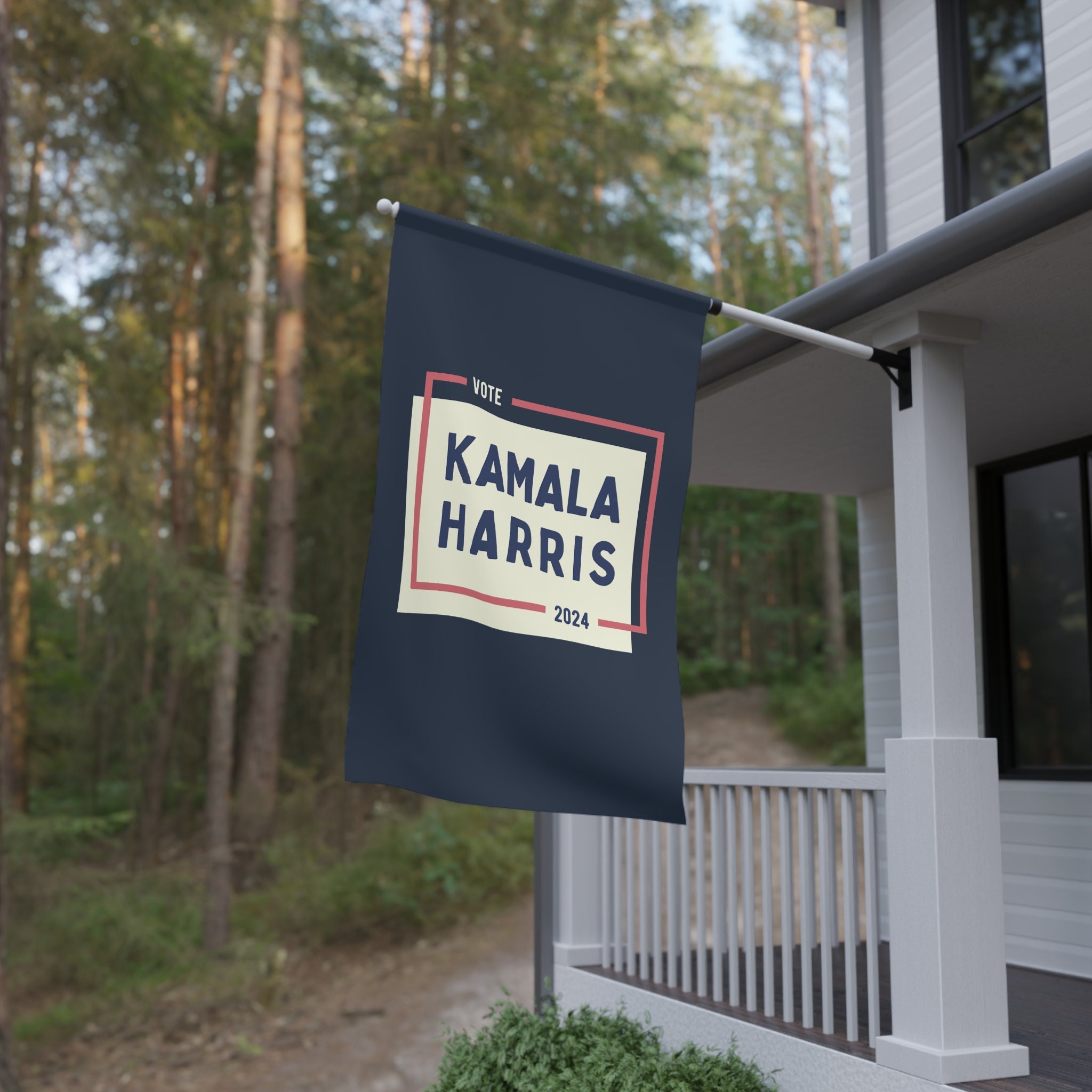Vote Kamala Harris Large House Flag, Harris '24 House Flag