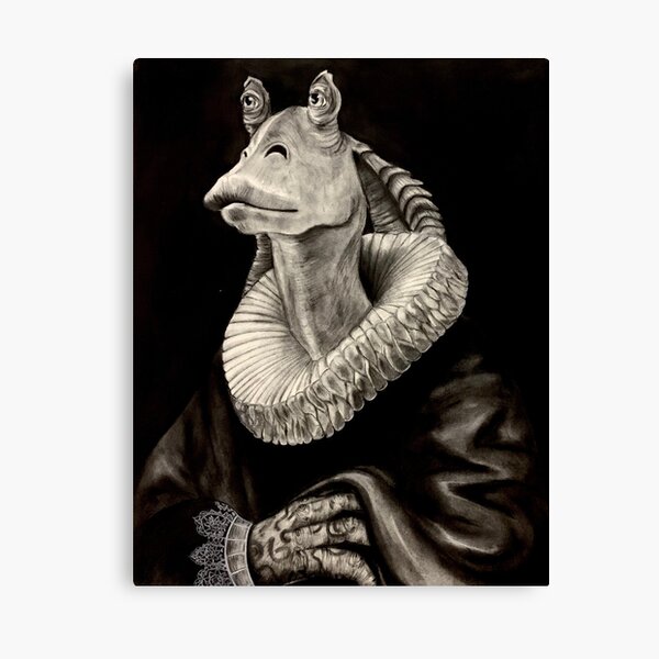 Sir Jar Jar Binks Canvas