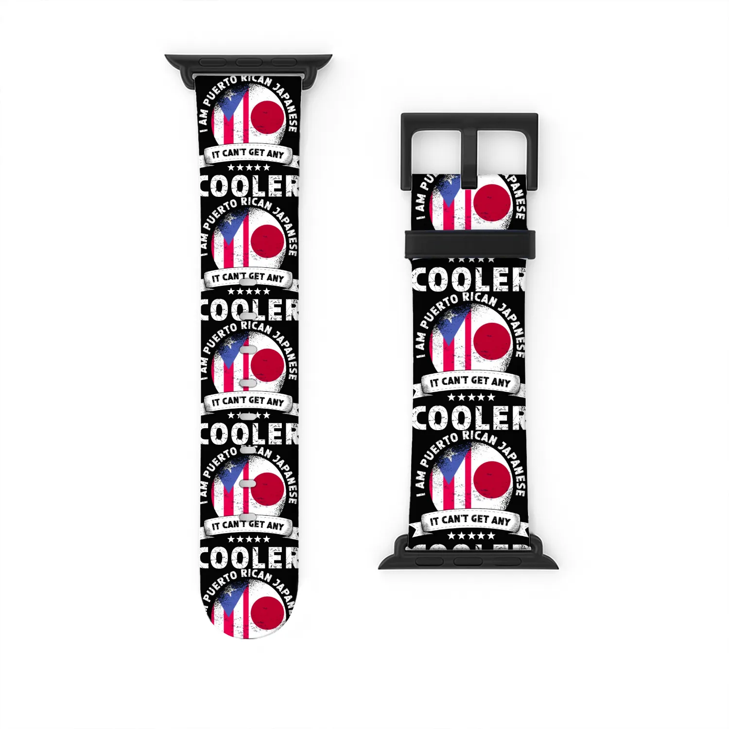 Puerto Rico Flag Japan Grown Patriot Country Watch Bands For Apple Watch