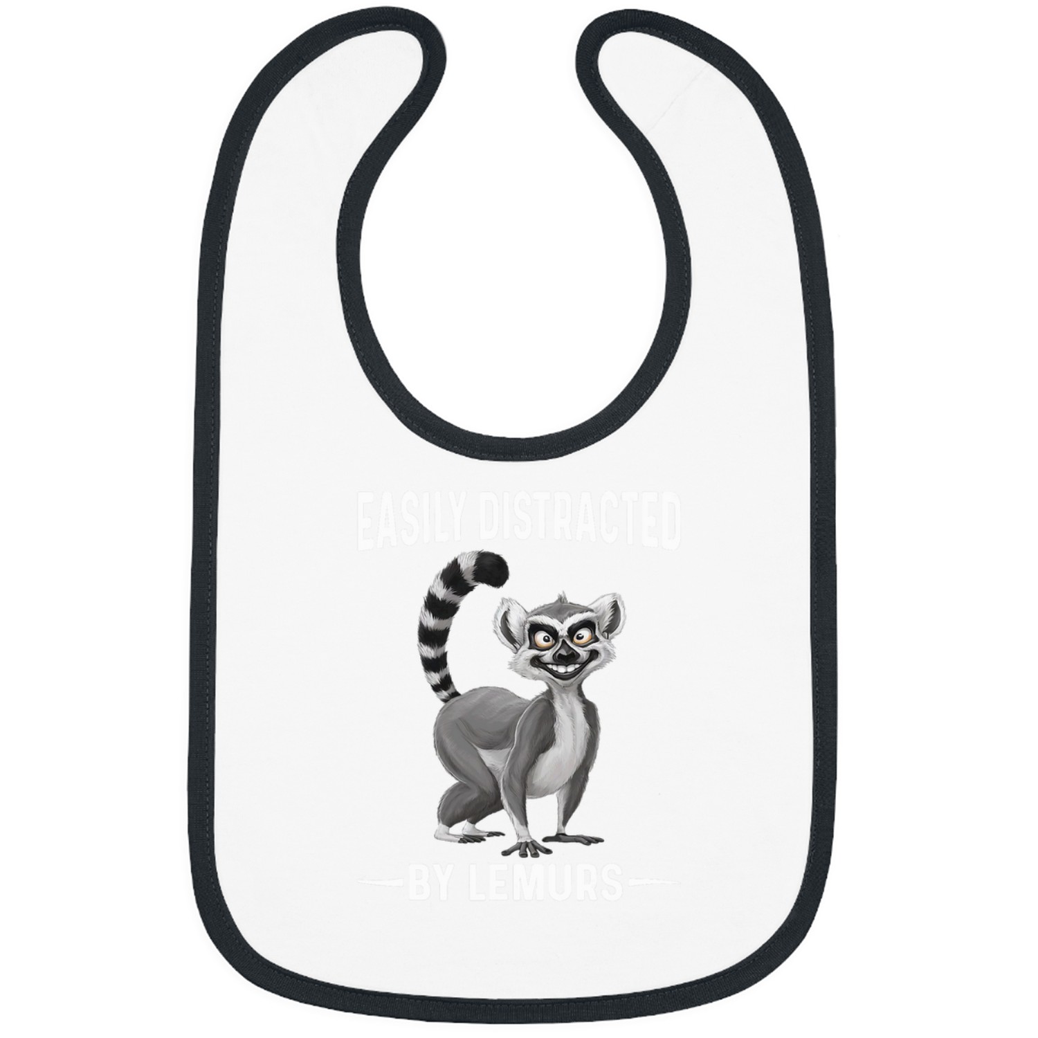 Lemur Pet Easily Distracted By Lemurs Lemur Lovers Bibs