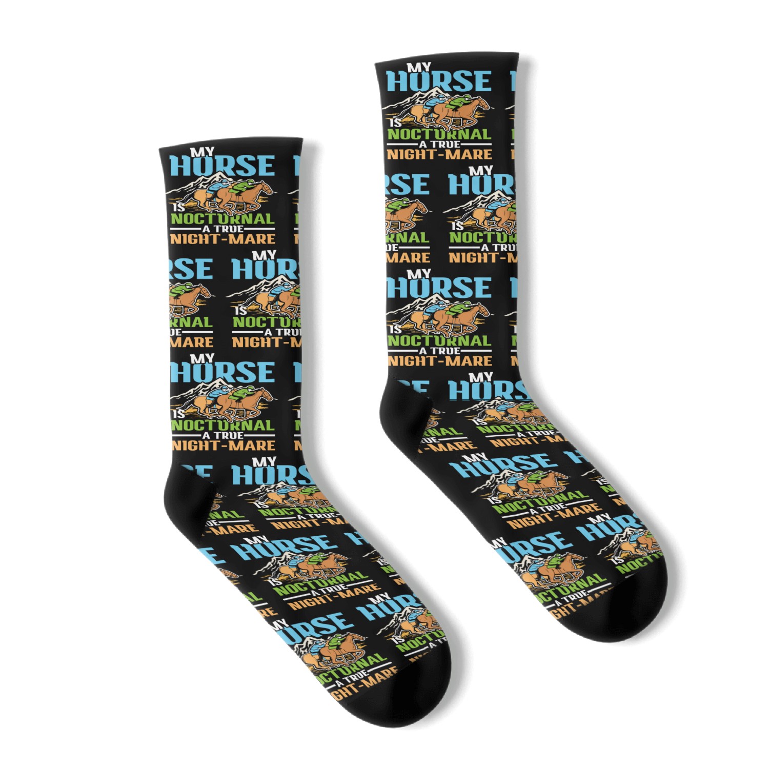 My Horse Is Nocturnal A True Night-Mare for a Socks