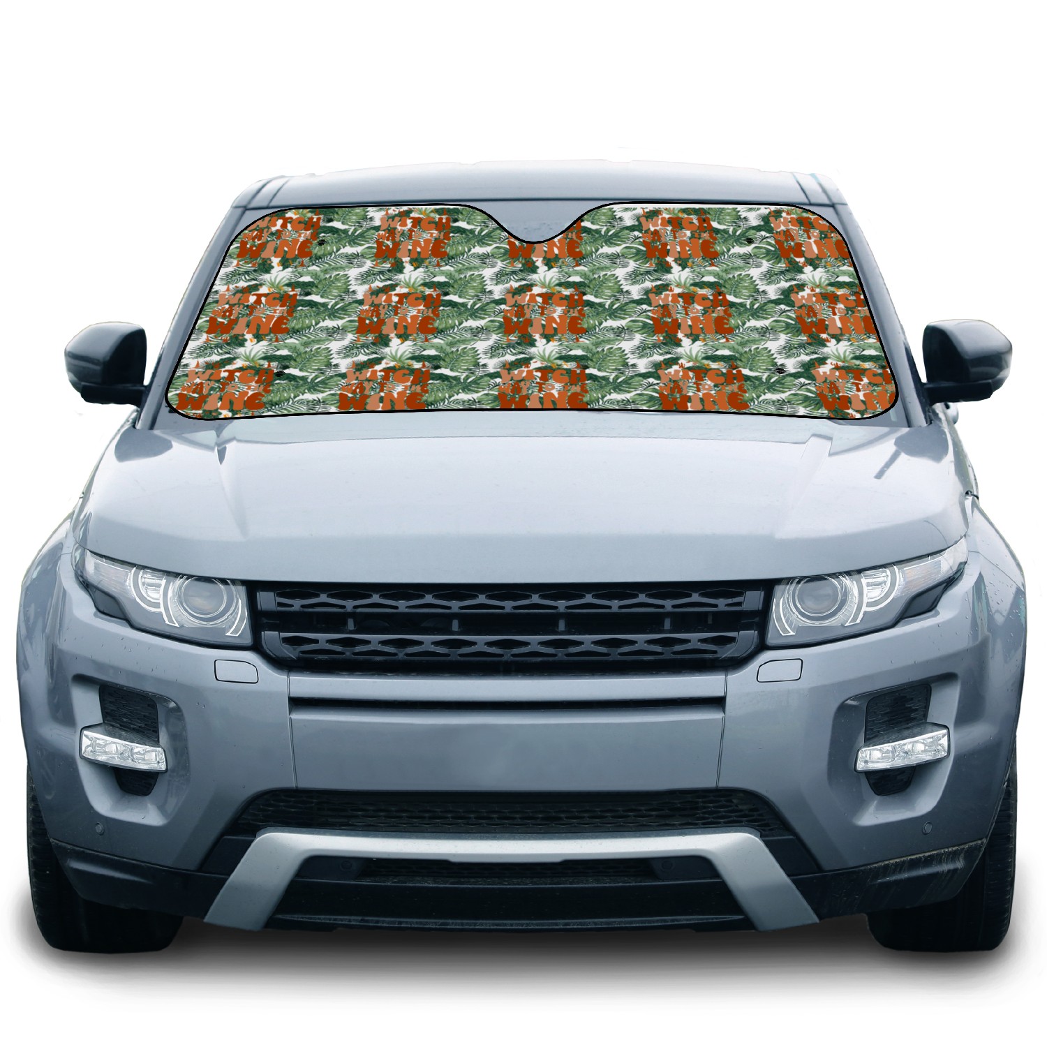 Witch Way To The Wine Car Sun Shades