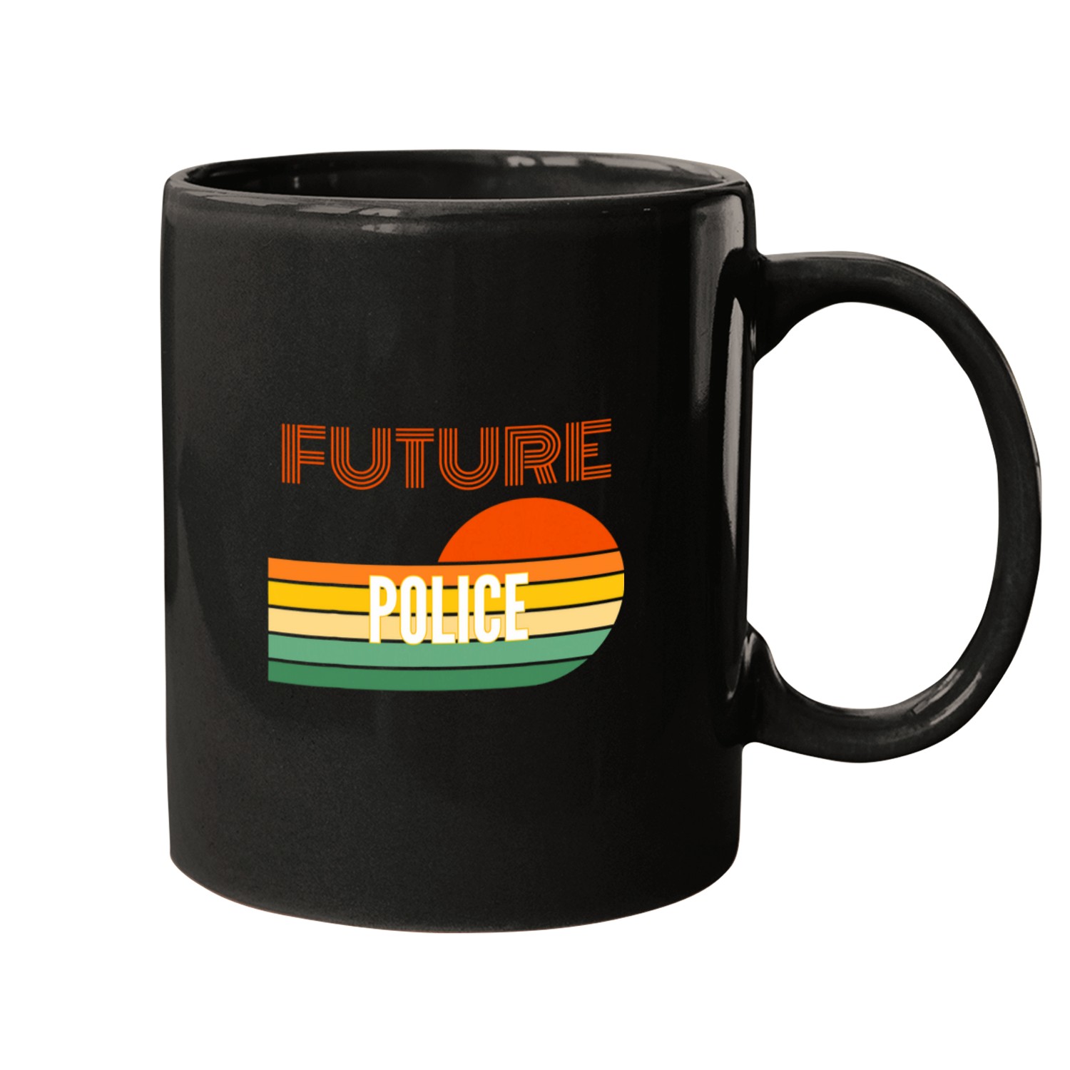 Police Job Policeofficer Gifts Future Policeofficer Mugs