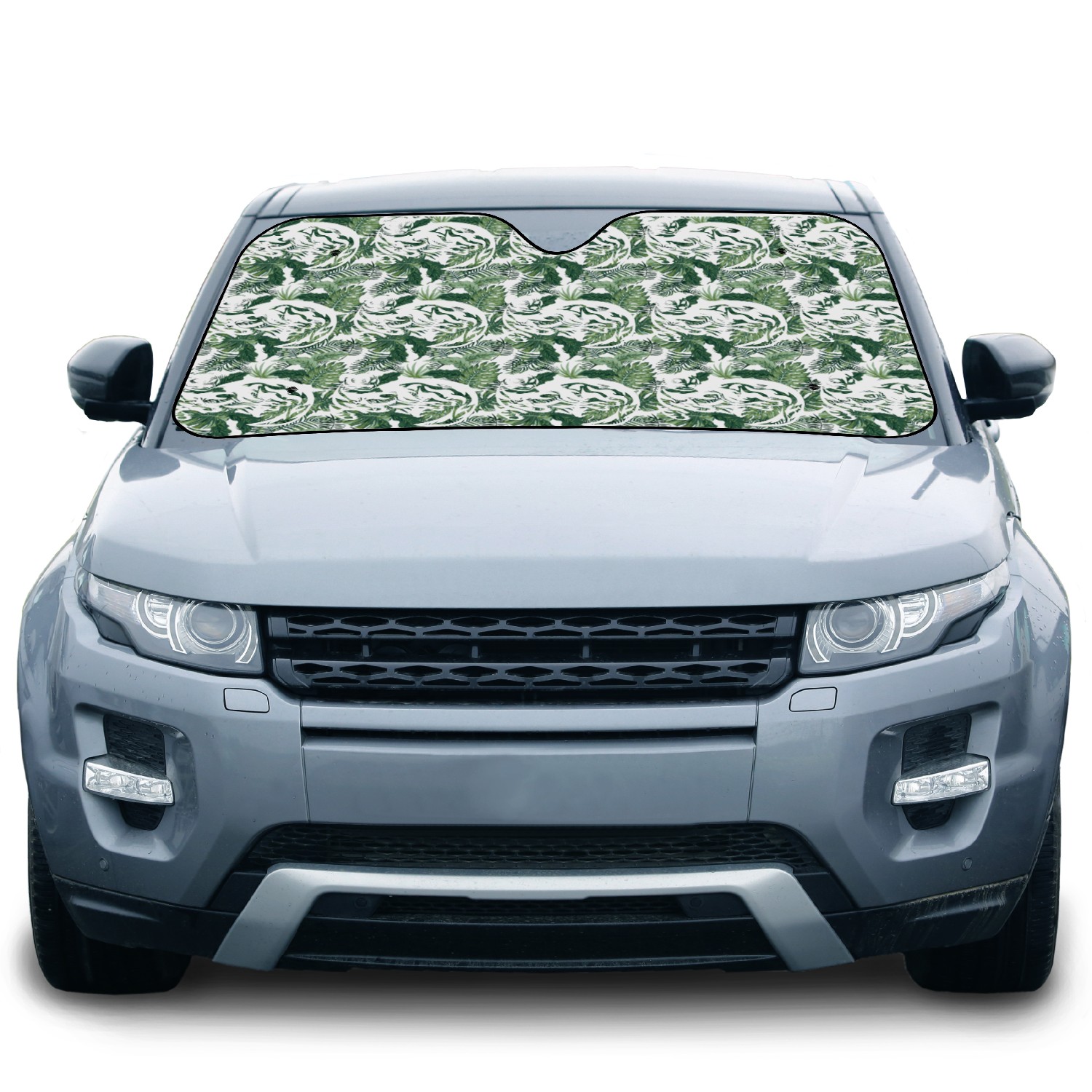 Tribal Otter Tattoo Car Sun Shades