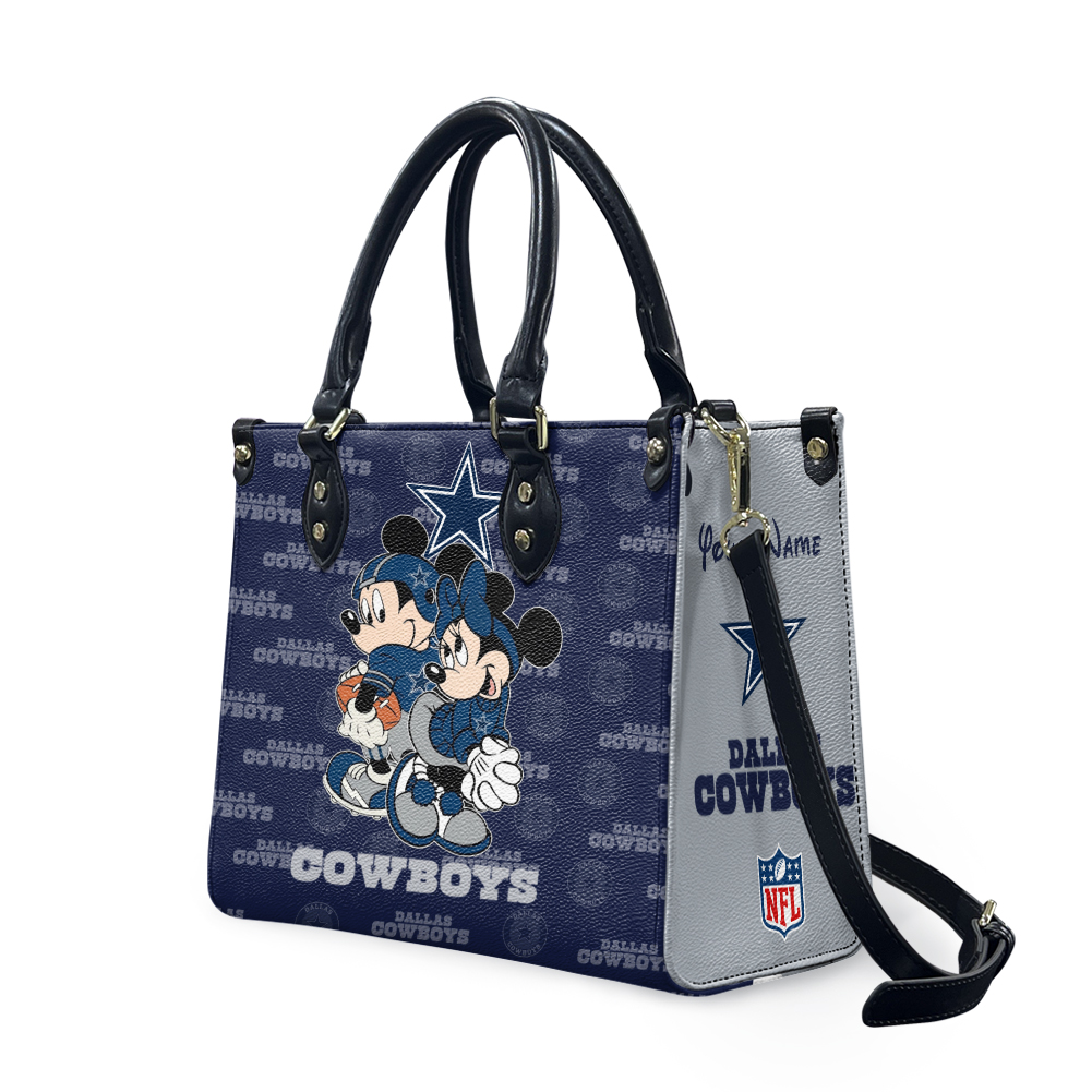 Dallas Football Team Cowboyss Leather Handbag Gift