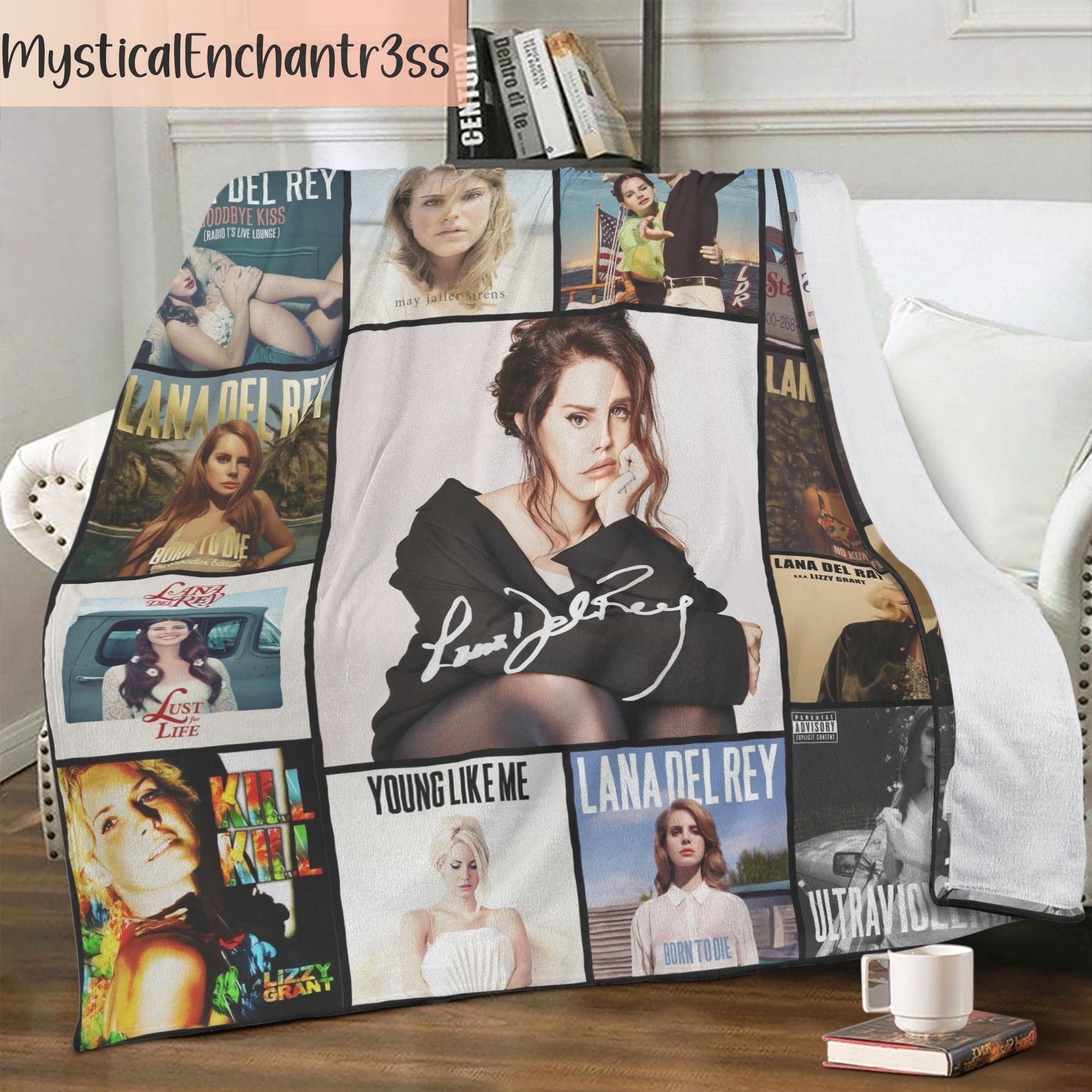 Lana Del Rey Blanket, Lana Del Rey Fleece Blanket, Lana Del Rey Gifts, Lana Del Rey Christmas Gifts For Kids, Fleece Blanket