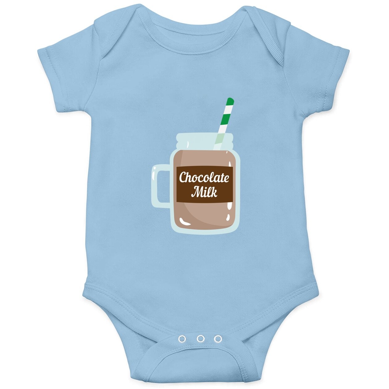 Chocolate Milk Cute Dairy Lovers Gift Baby Bodysuit