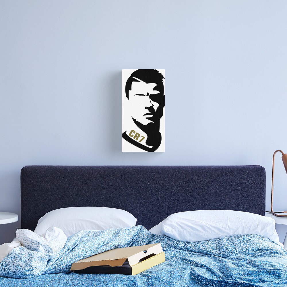 Cr7 CR7 Ronaldo Footballer Canvas