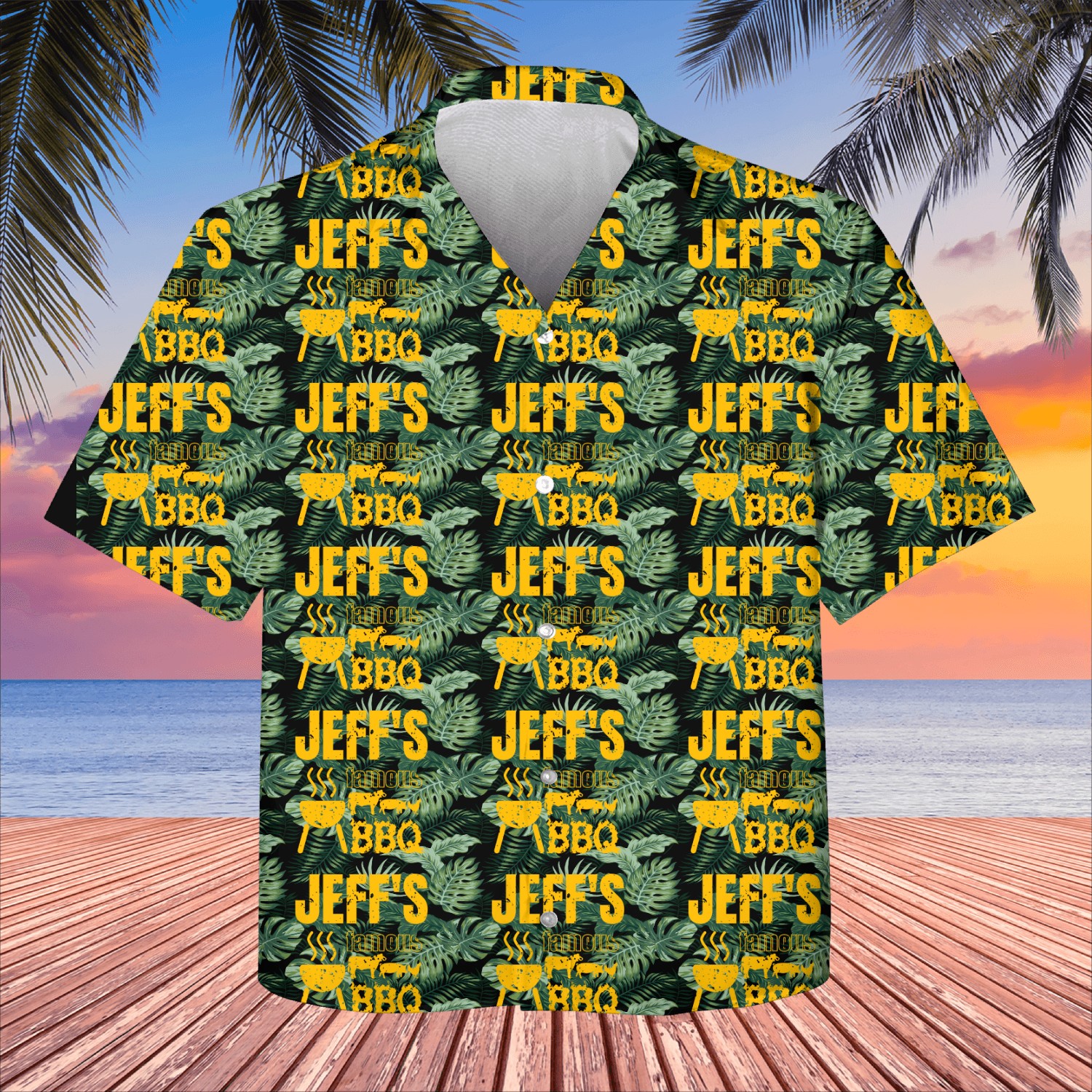 Jeff Famous BBQ for the Barbecue Lover Grill Kids Hawaiians