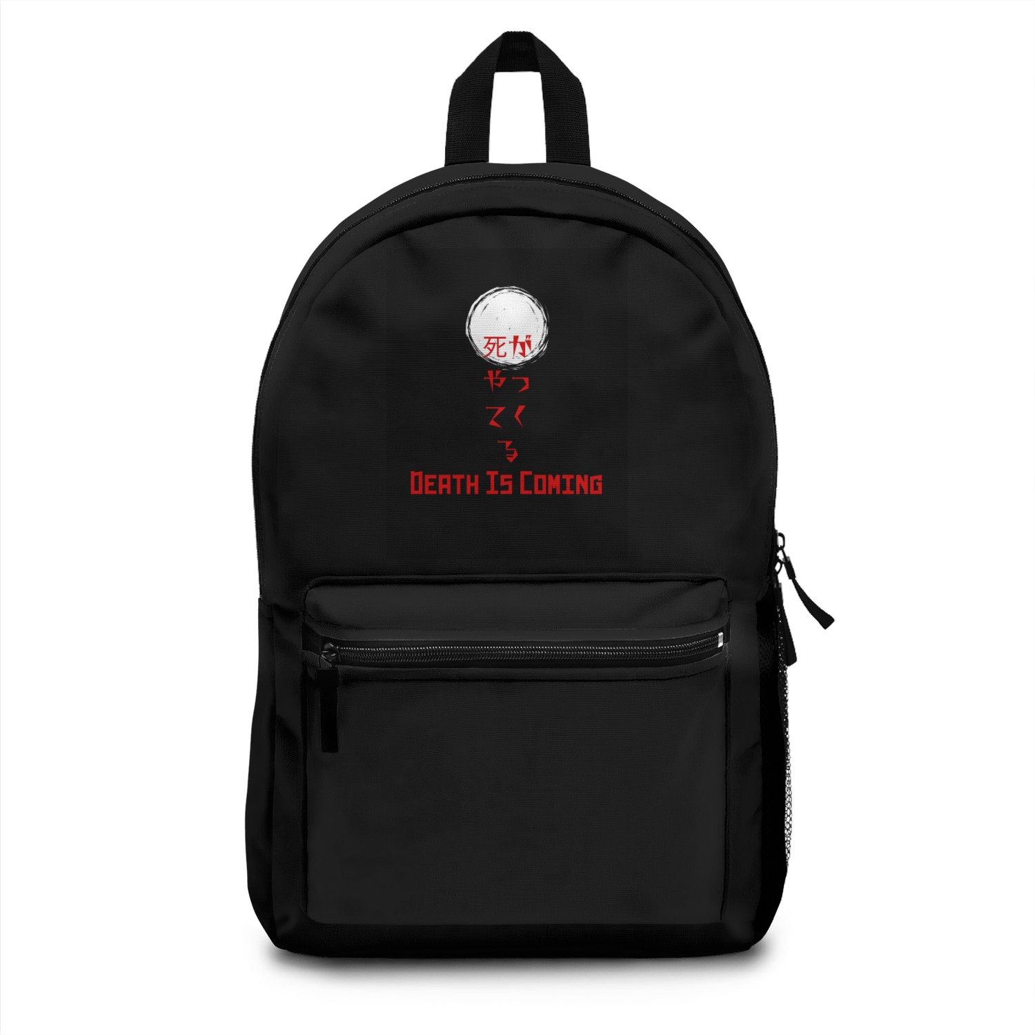 Death Is Coming Backpacks – English & Japanese Design