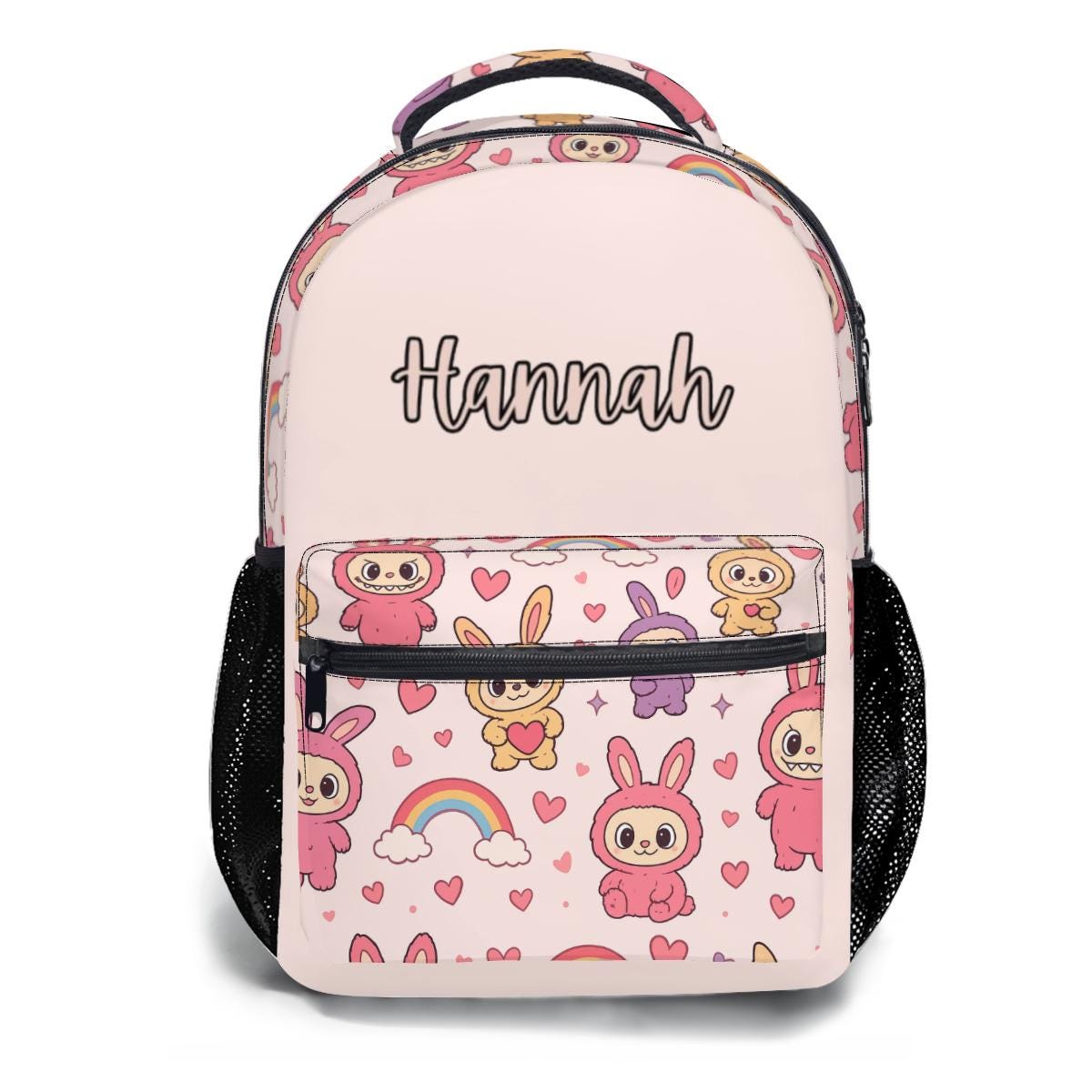 Personalised Labubu Backpack, School Supplies Organizer