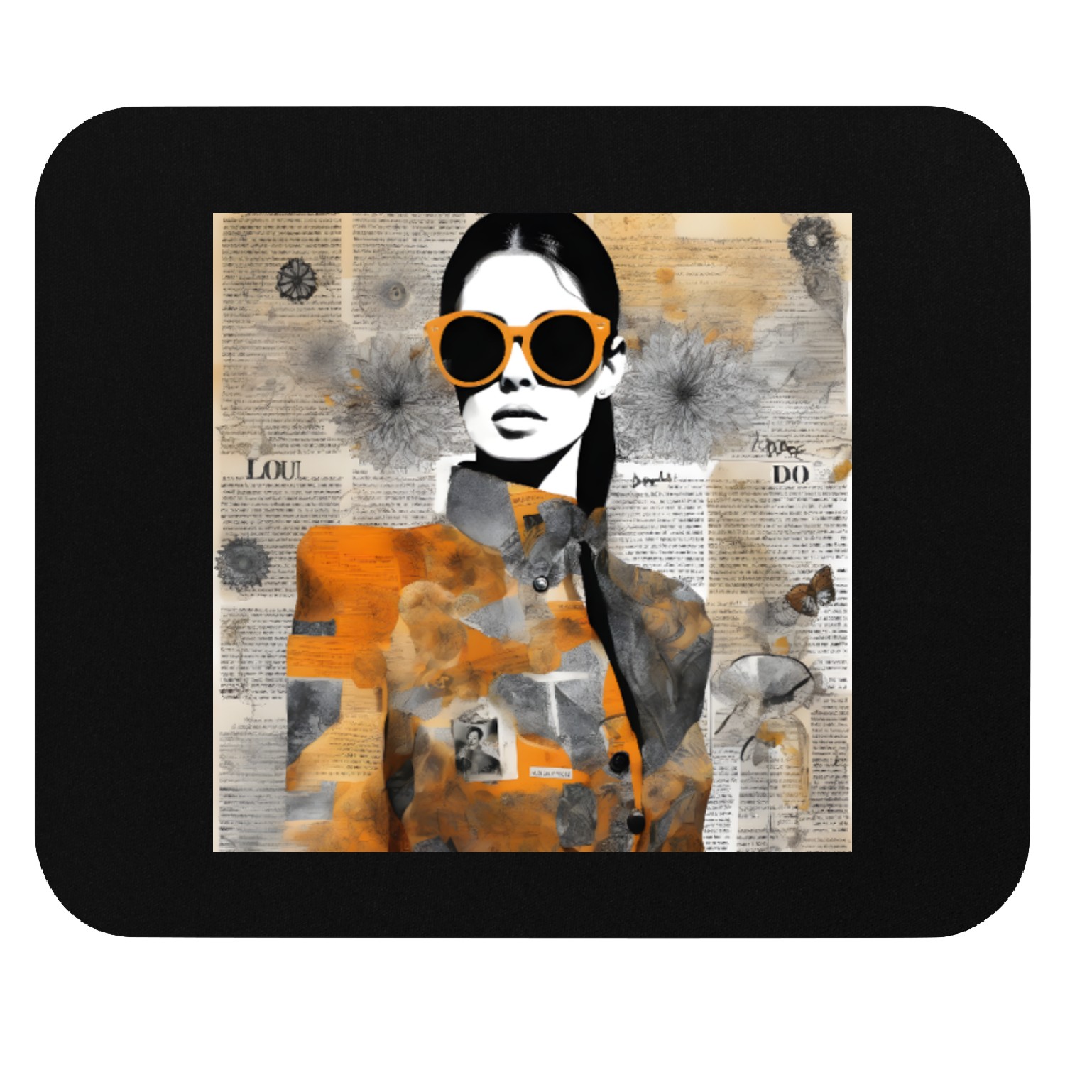 Vintage Vogue Mouse Pads