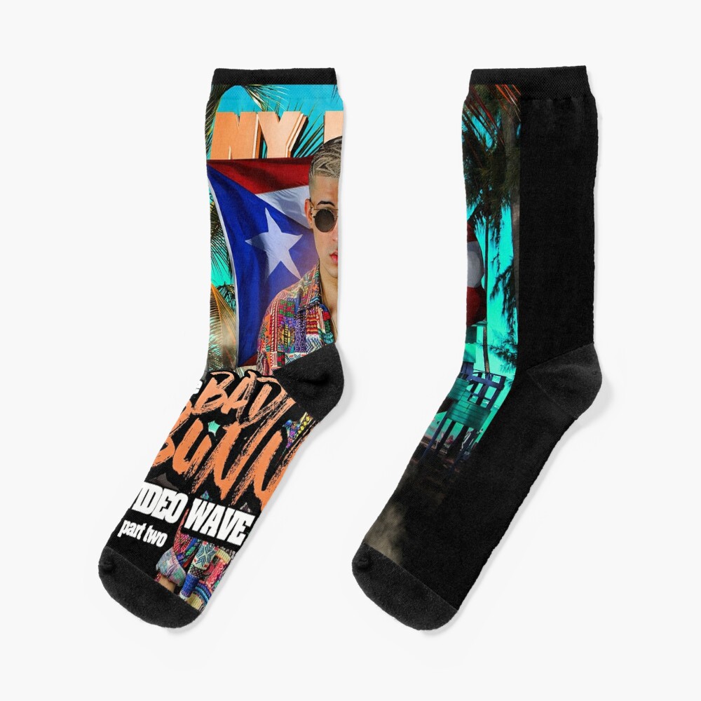 Bad bunny Socks, Cute & Cozy Gift for Unisex, Trending Fashion Gifts