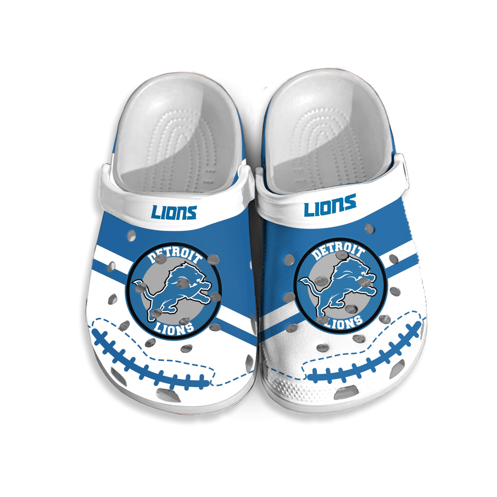 Detroits Team Lions Slippers Clogsband Clogs For Adults Hot Special Lovers