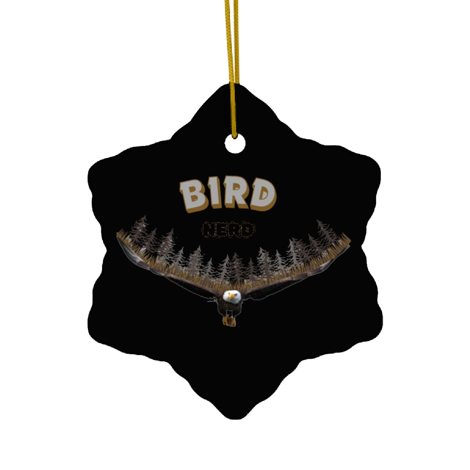 Bird and nature Ceramic Ornaments
