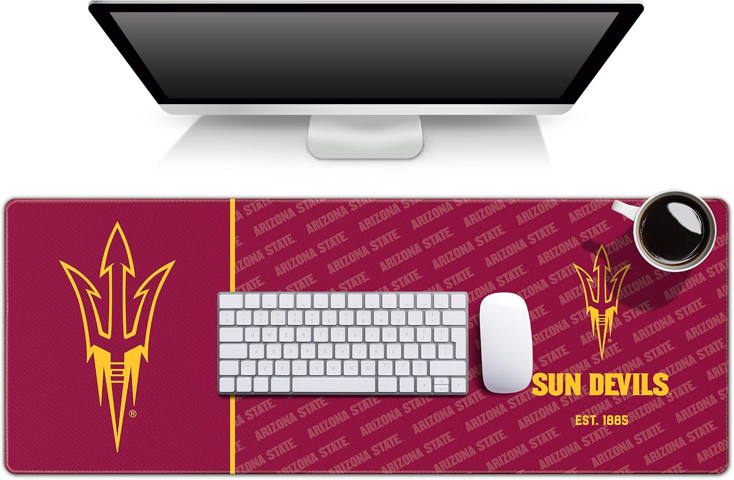 NCAA Arizonna State Sun Devills Logo Series Desk Pad SMU