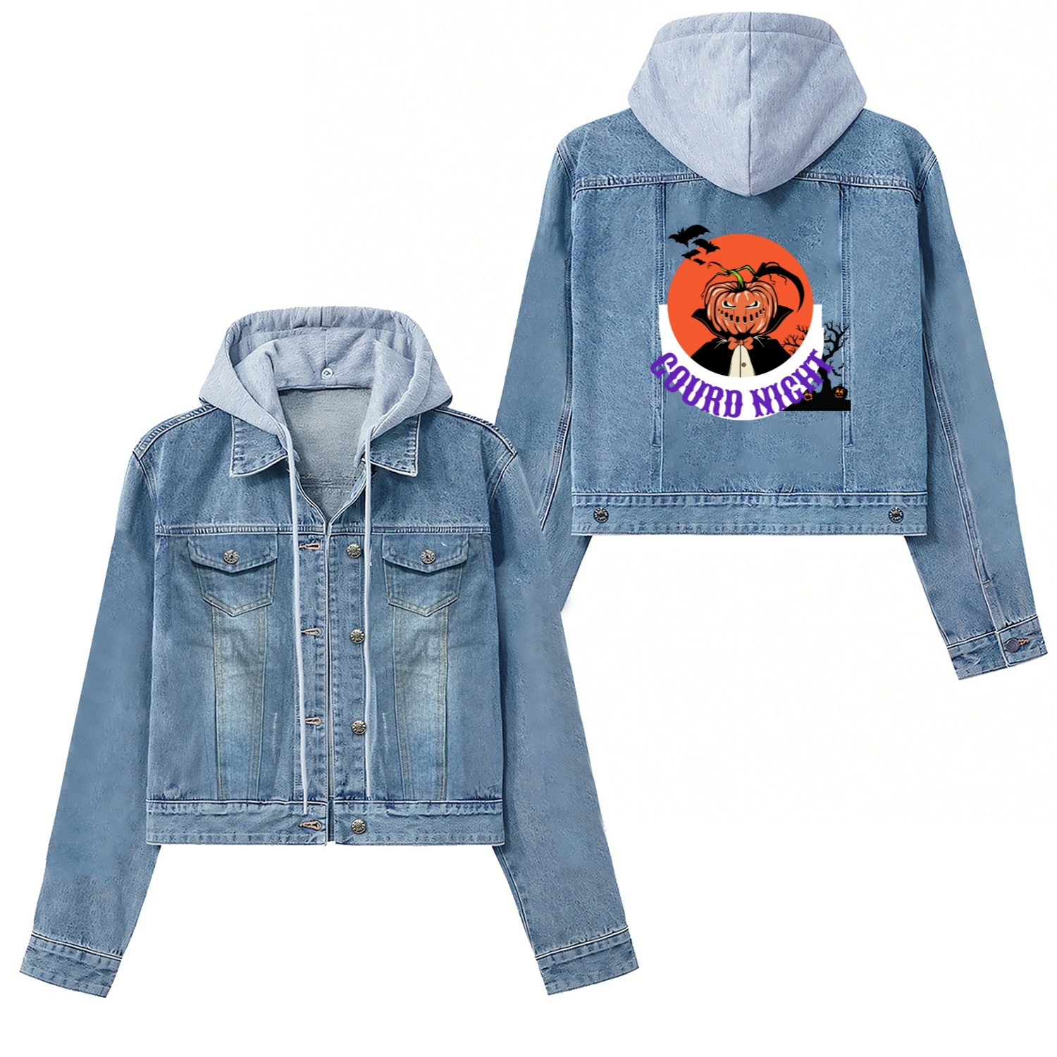 Halloween World Women's Denim Jackets