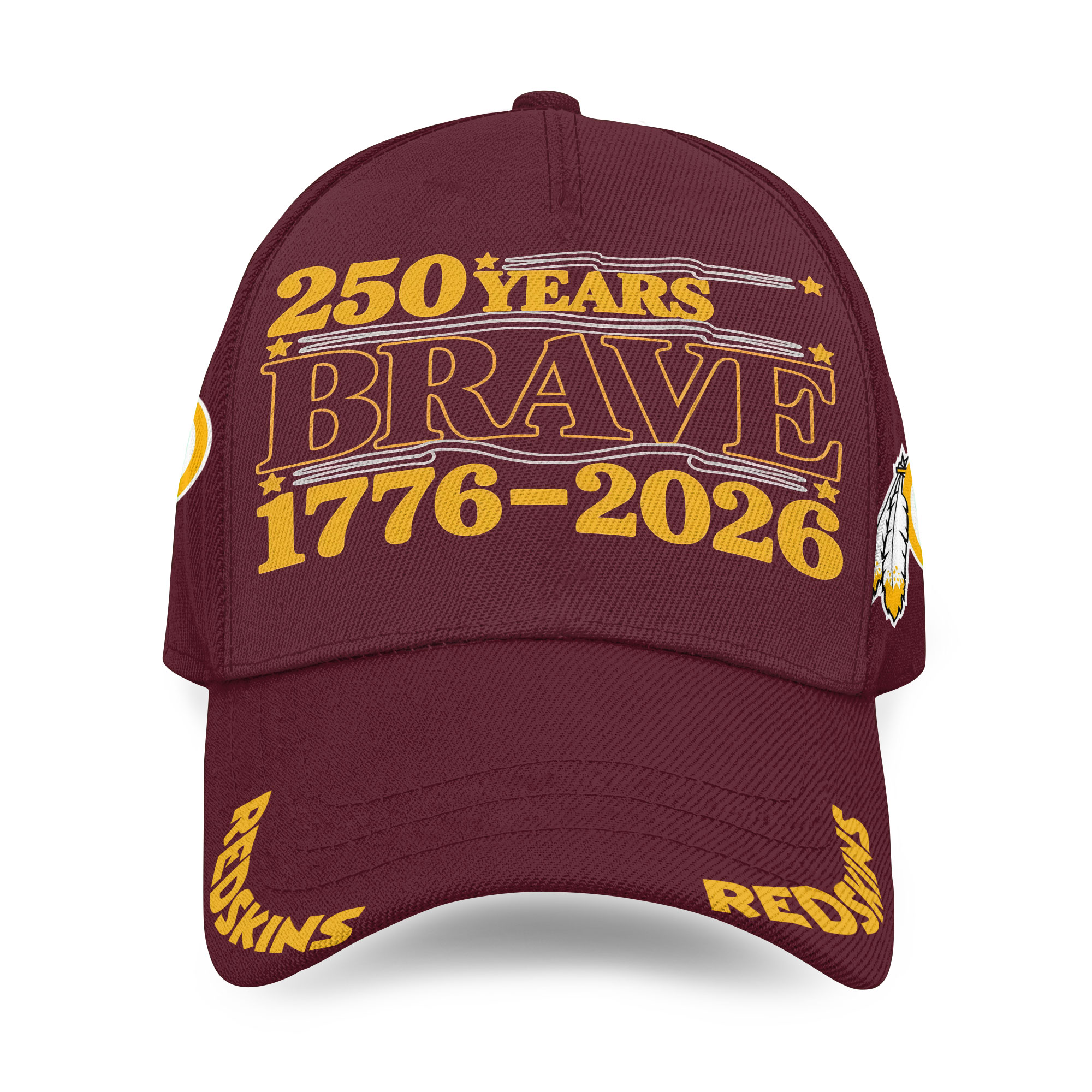 Washington Redskins US 250th Anniversary New Design Classic Cap