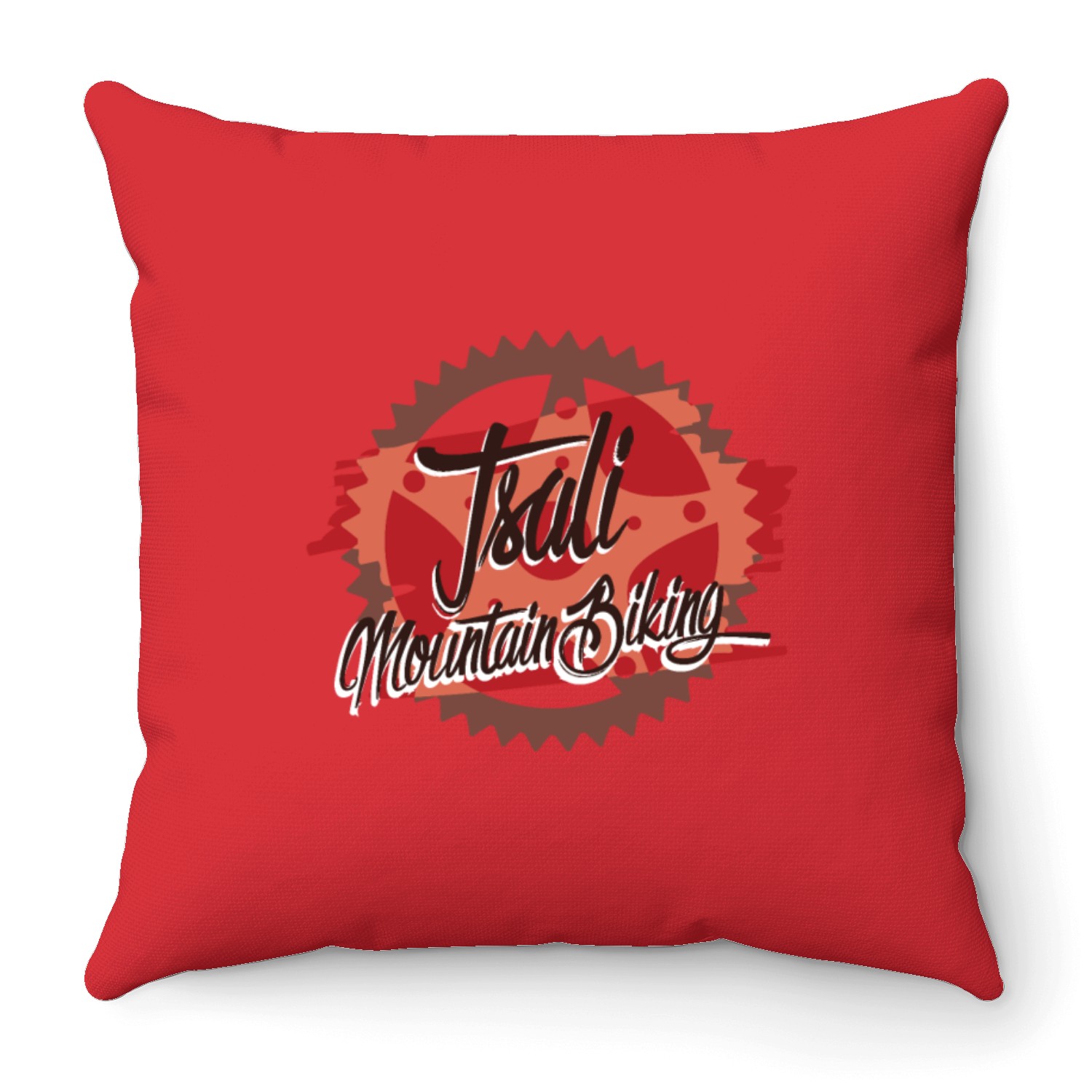 Tsali Mountain Biking Throw Pillows