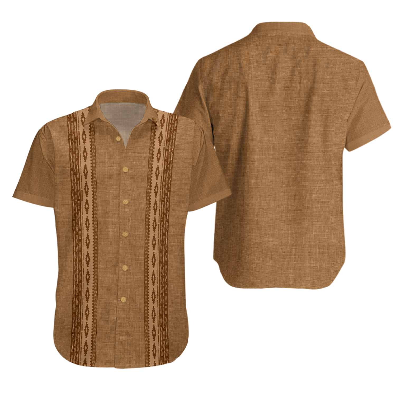 Men's Short Sleeve Button-Up Casual Cuban Guayabera Beach Wedding Dress Shirt 25