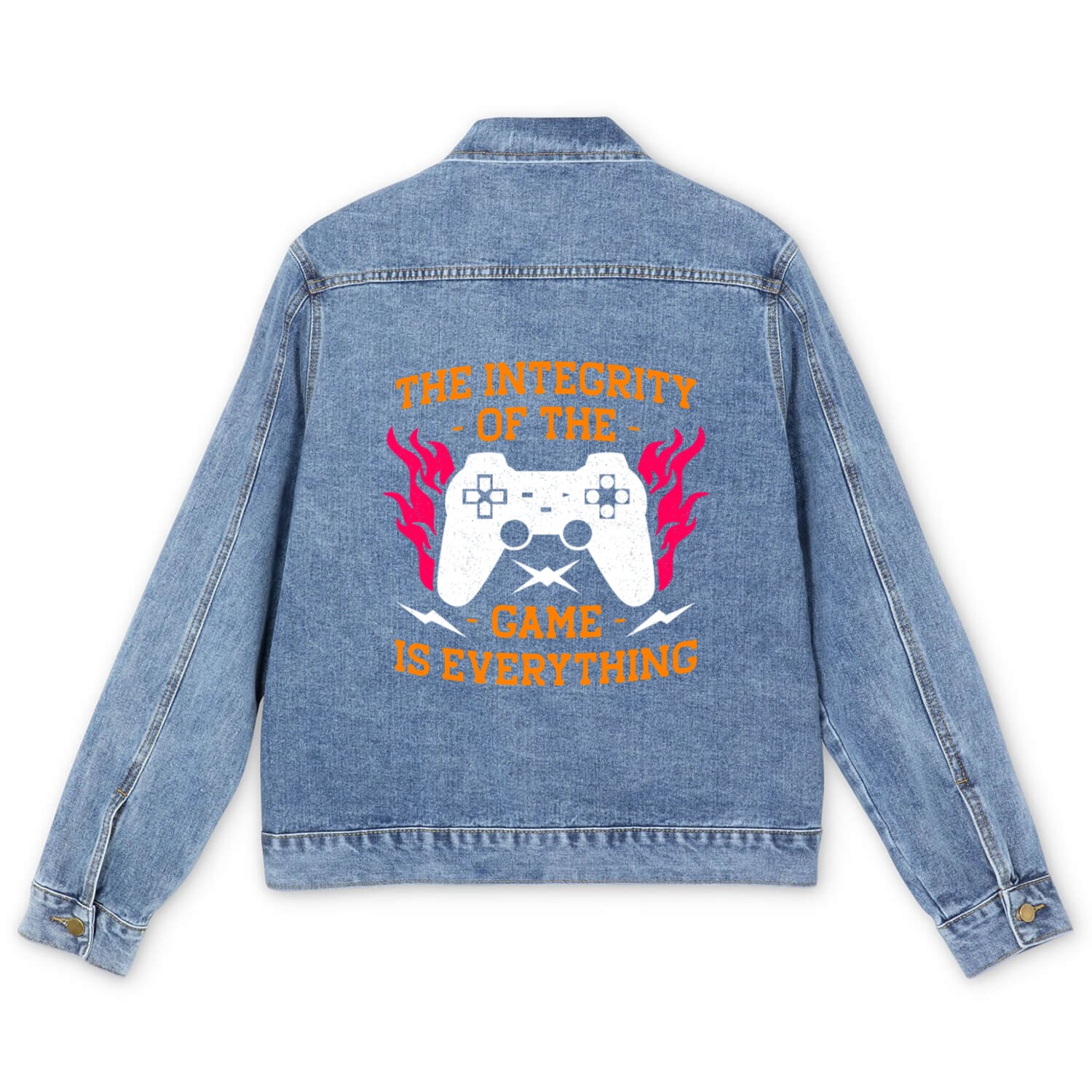 Integrity of the Game is Everything Men's Denim Jackets