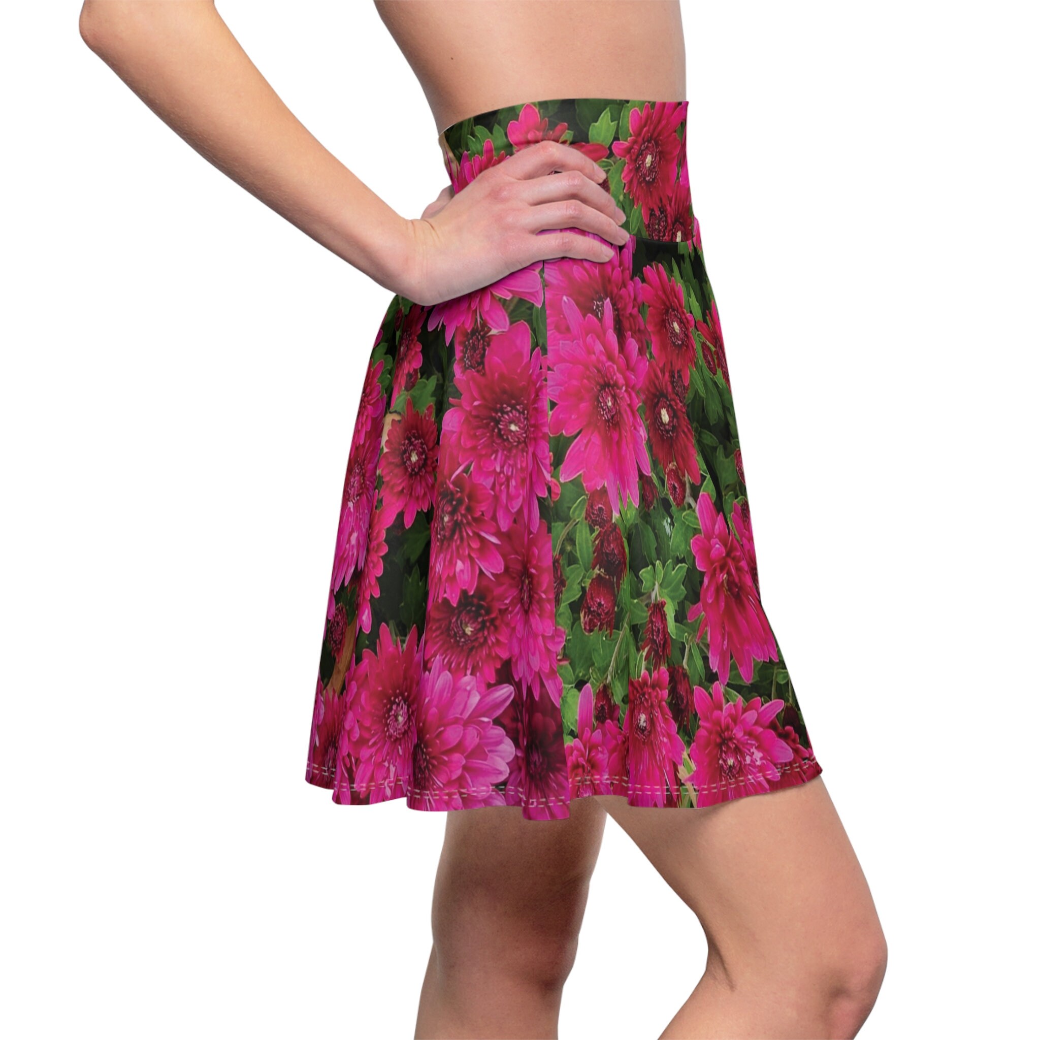 KarimayPics Women's Skater Skirt (AOP)