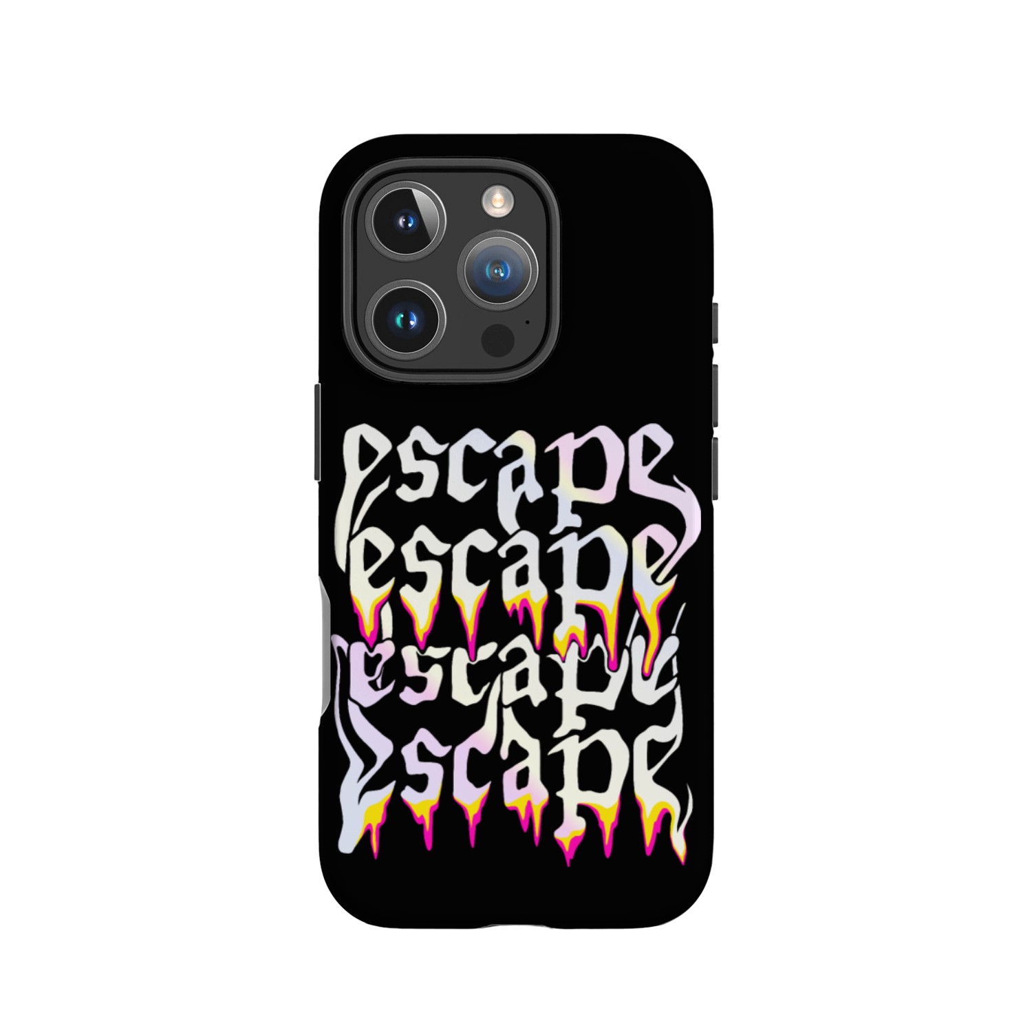 Escape Typography Melting effect IPhone Cases