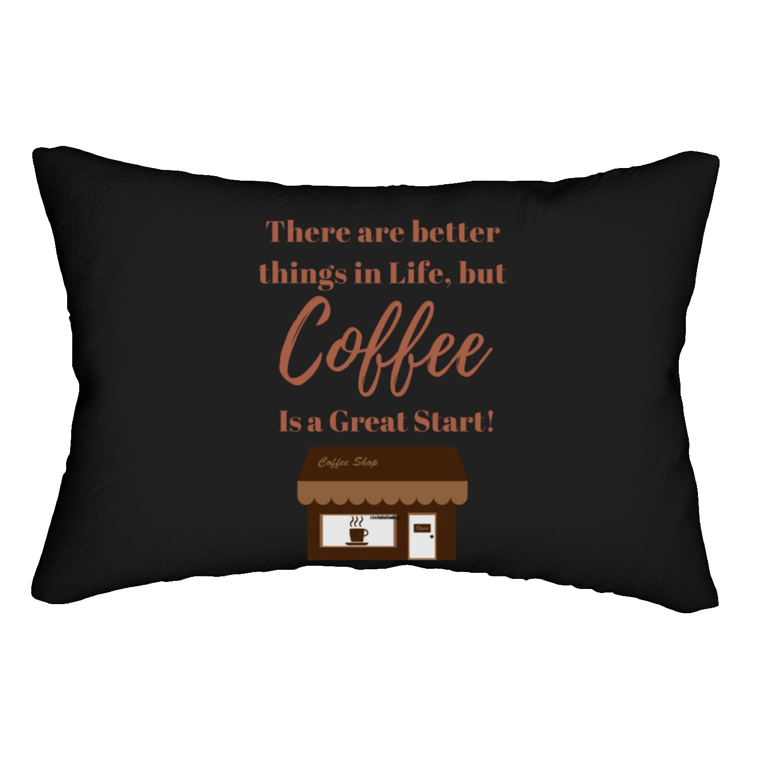 Coffee is a great start! Lumbar Pillows