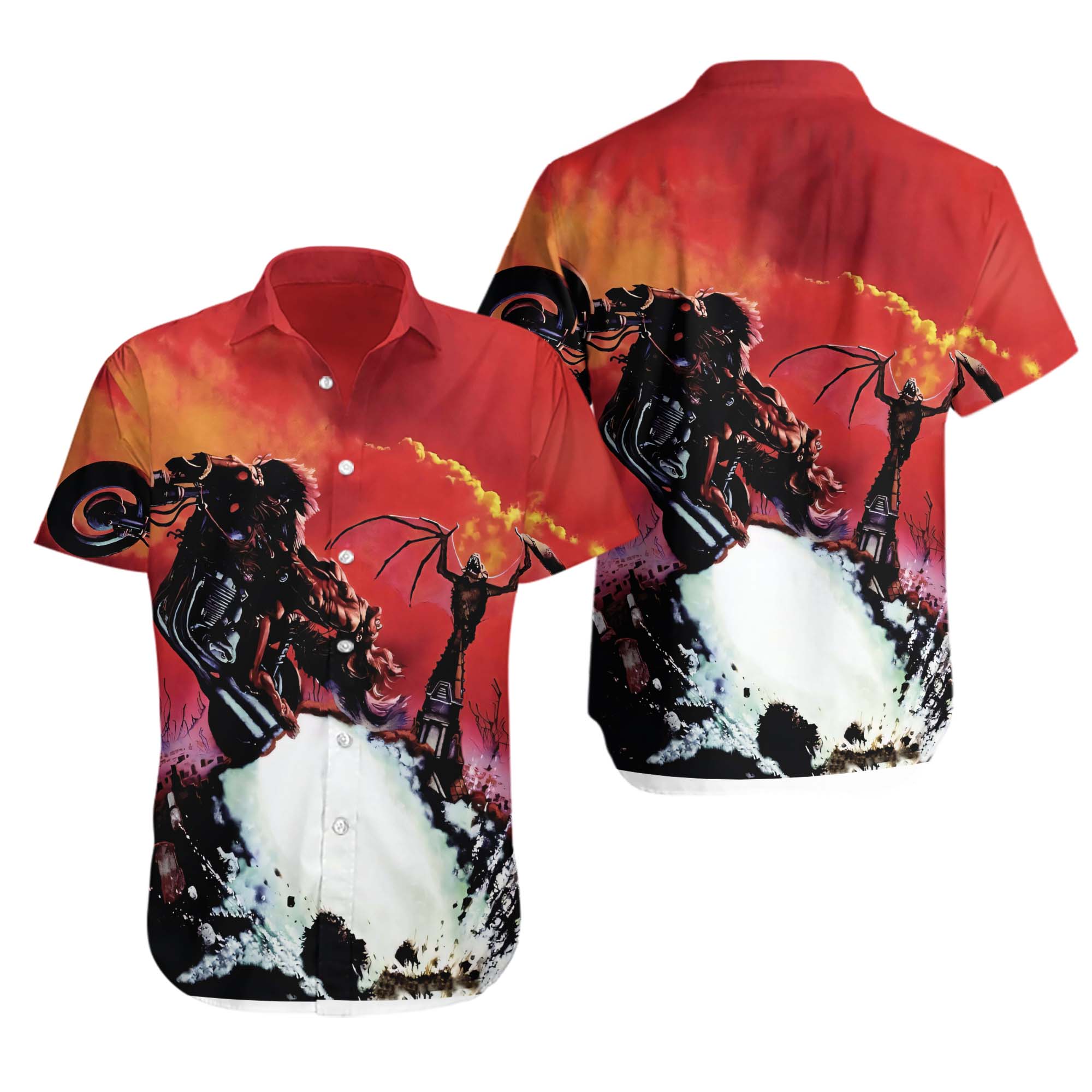 Meat Loaf-Bat Out Of Hell Hawaiian Shirt