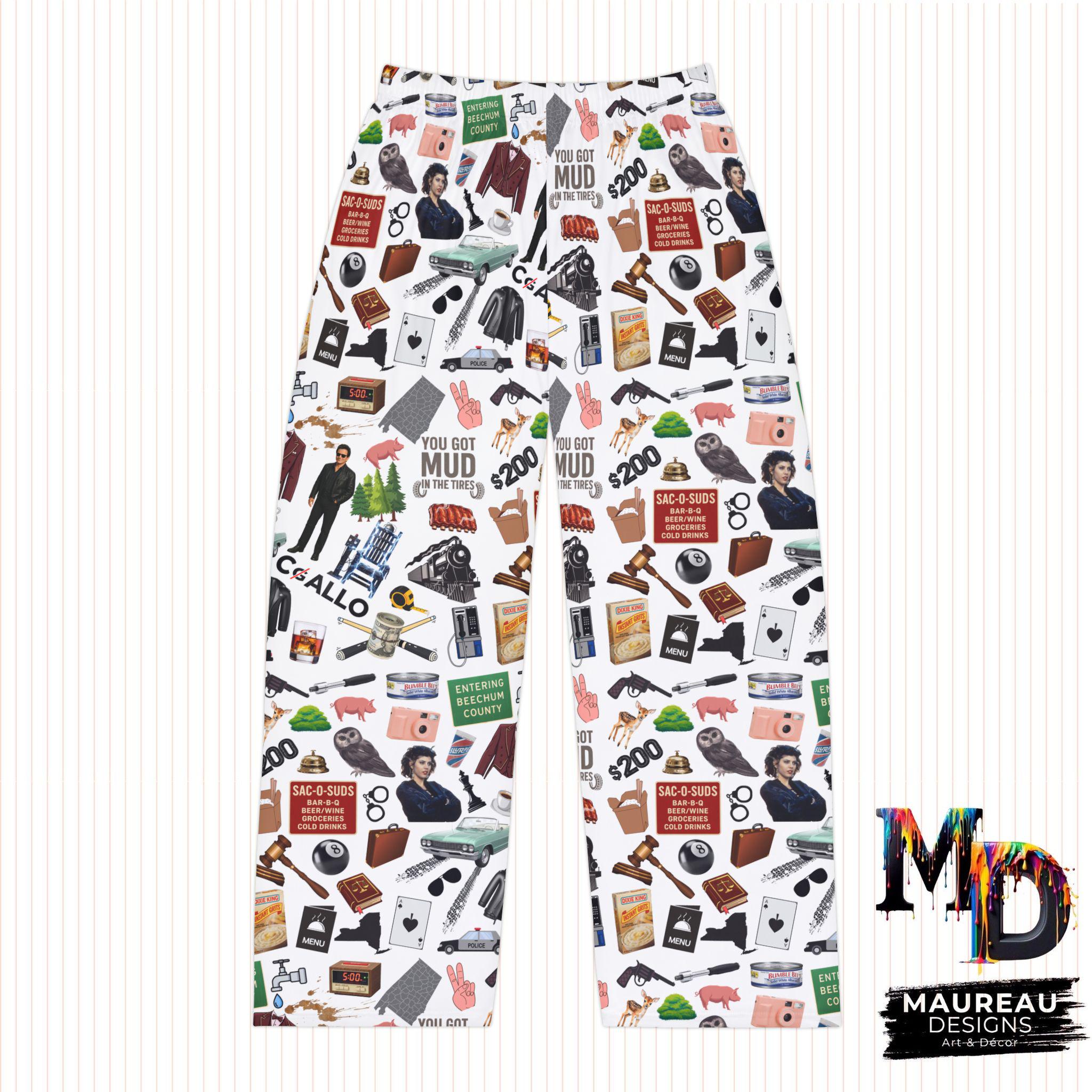 My Cousin Vinny Inspired Collage Women's Pajama Pants