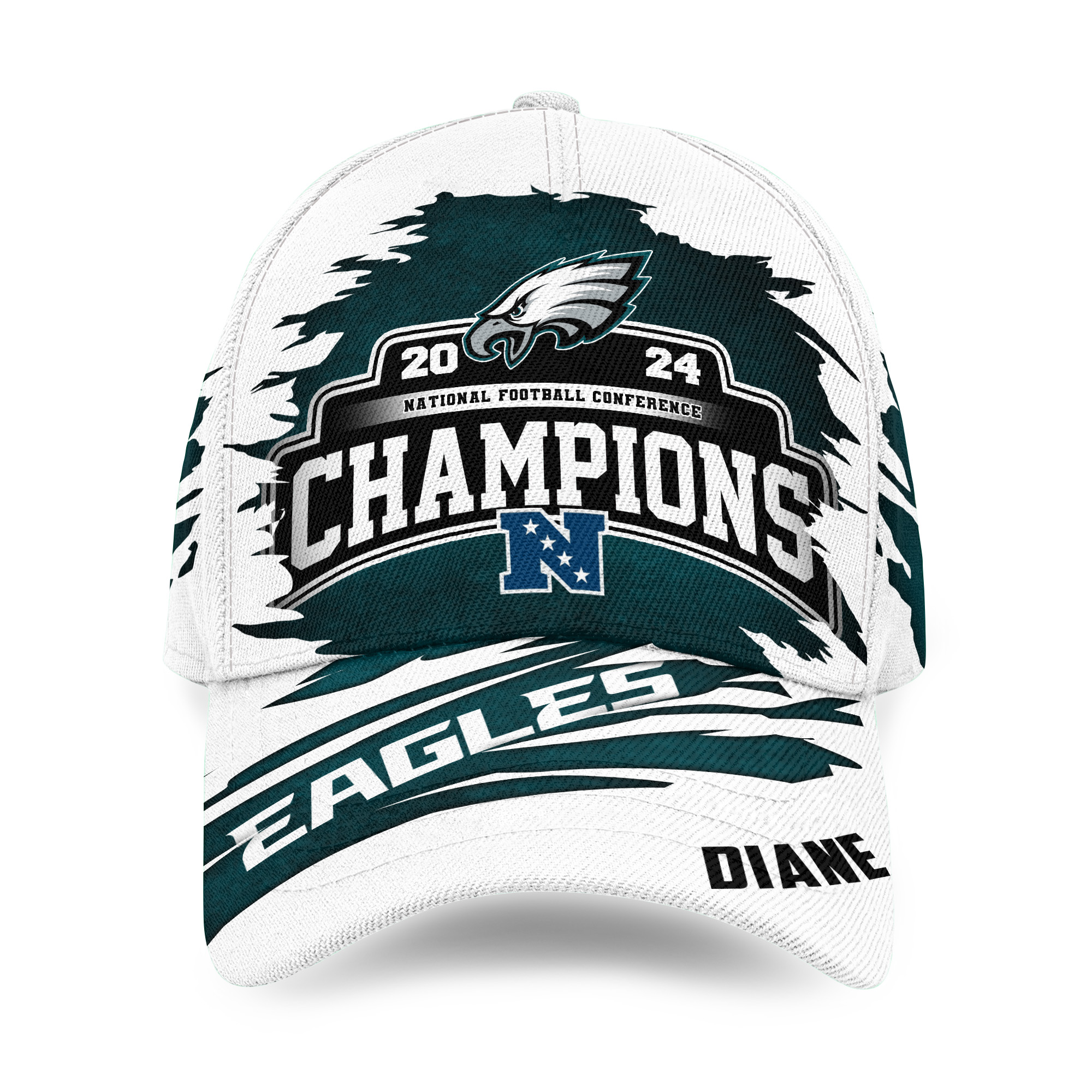 Philadelphias 2025 Team Football Champions Cap, Philadelphias 2025 Classic Caps, Philadelphias Game Day Football Cap