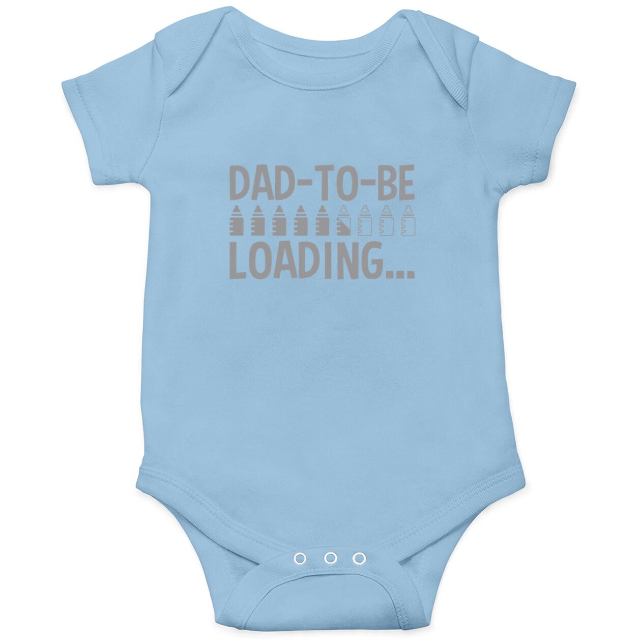 Dad-to-be Loading Bottles Baby Bodysuit