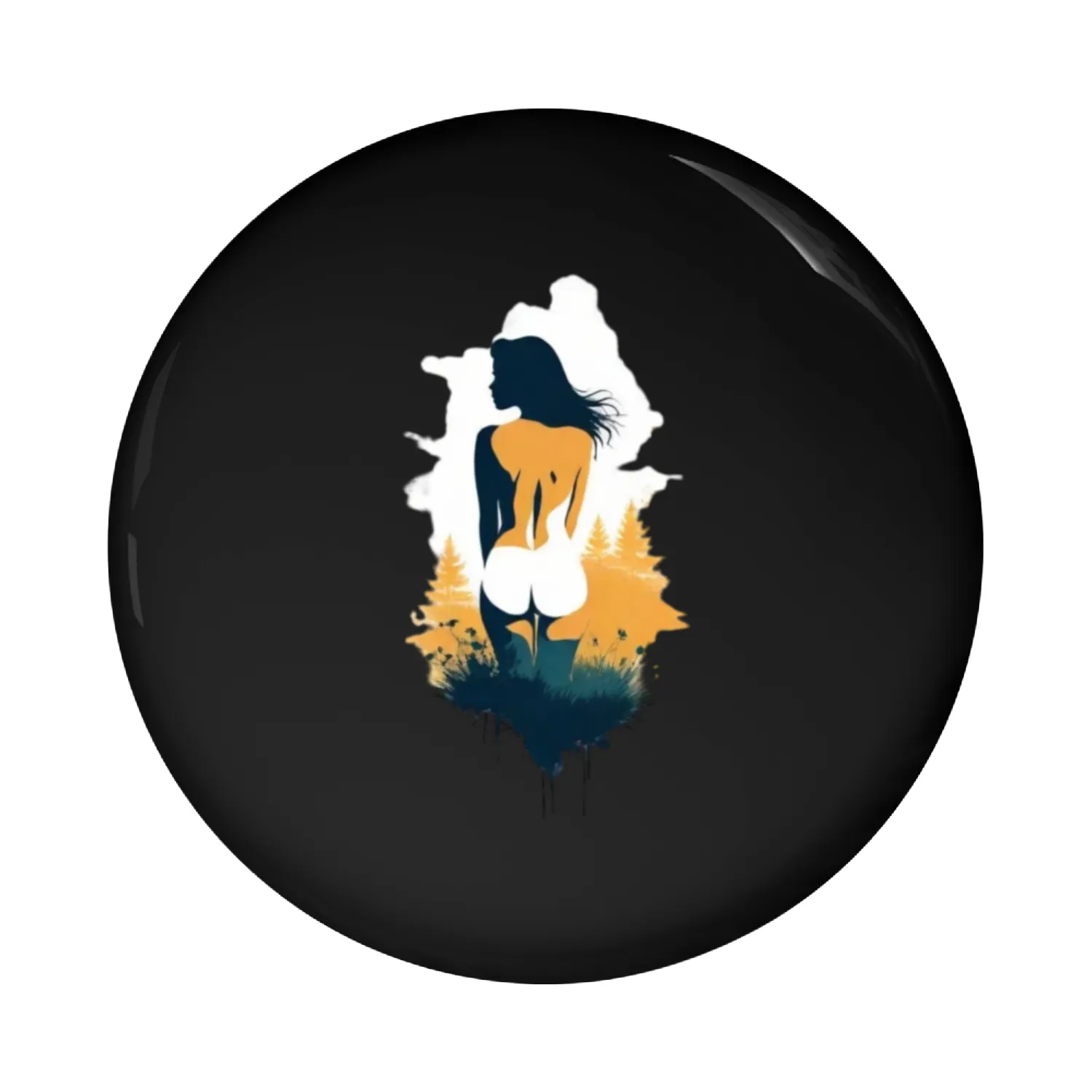 Beautiful Nature Pin Buttons