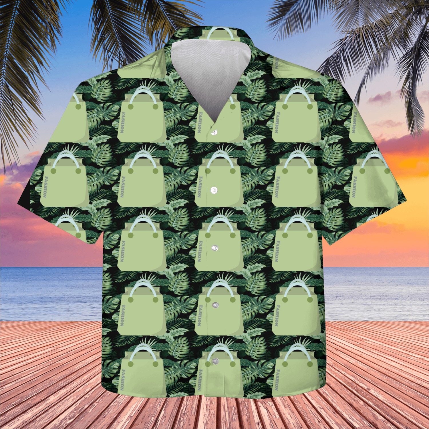 SHOP BAG ILLUSTRATION Kids Hawaiians