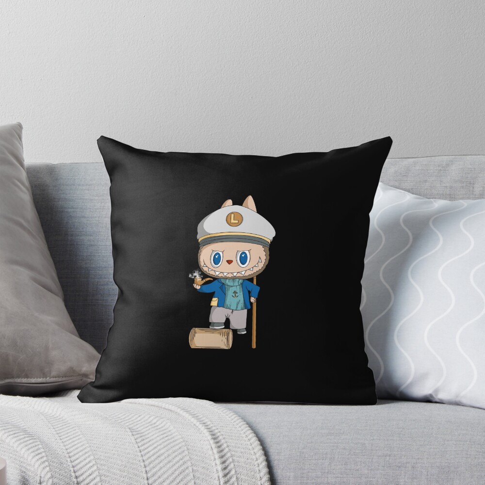Labubu sailor Pillow, Cute Labubu Pillows Gift, Gift for Fan