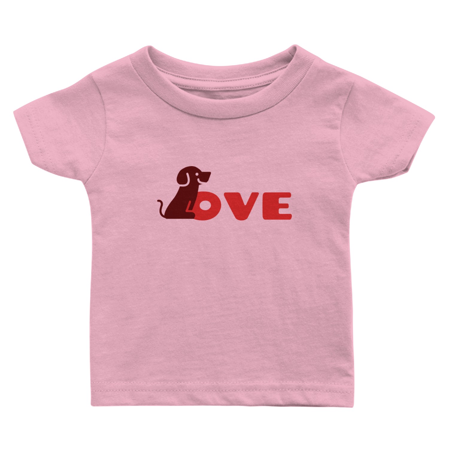 My Dog is My Valentine Baby T Shirts