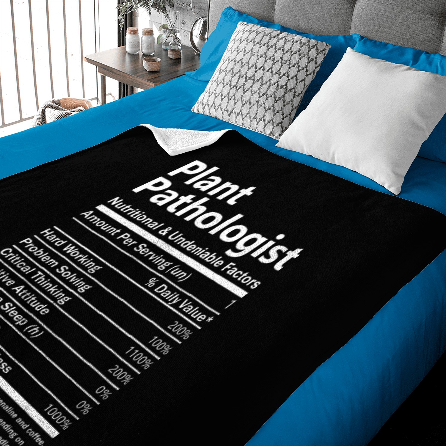 Plant Pathologist Baby Blankets - Nutritional And Undeni