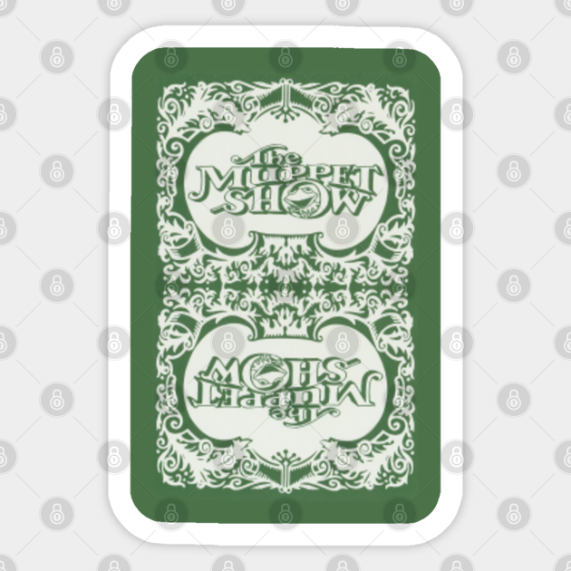 THE MUPPET POKER CARD - Muppet - Sticker