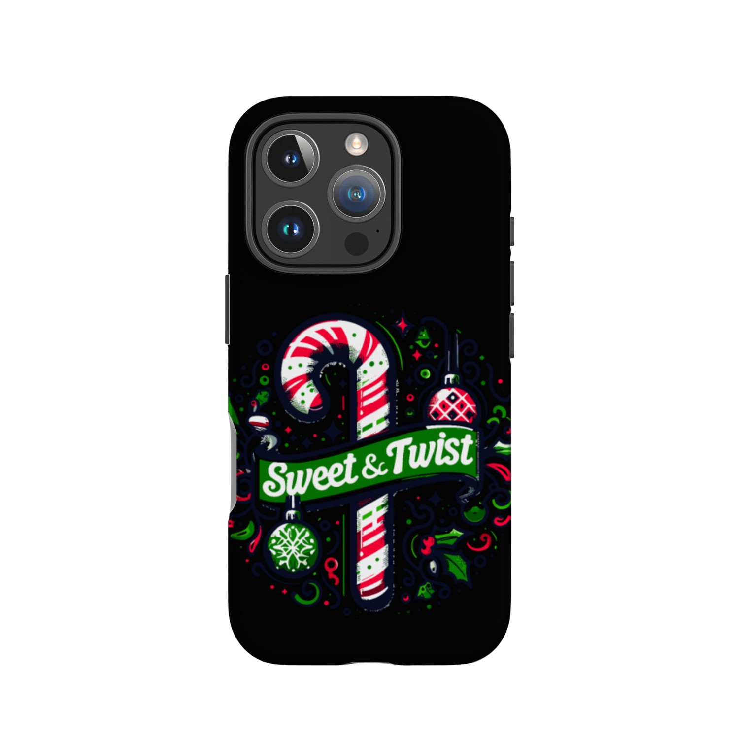 Sweet And Twist Candy Cane IPhone Cases