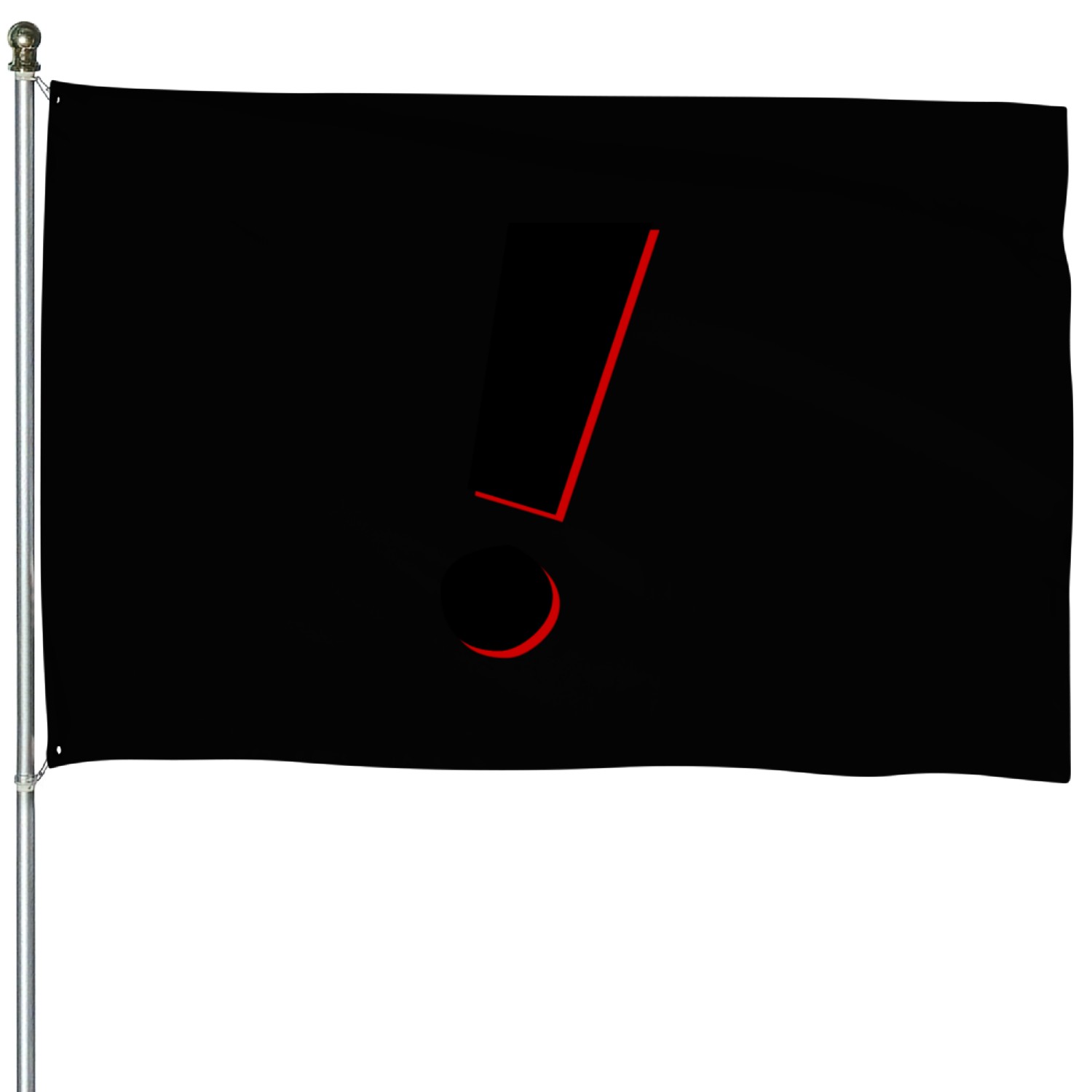 Exclamation shadow House Flags