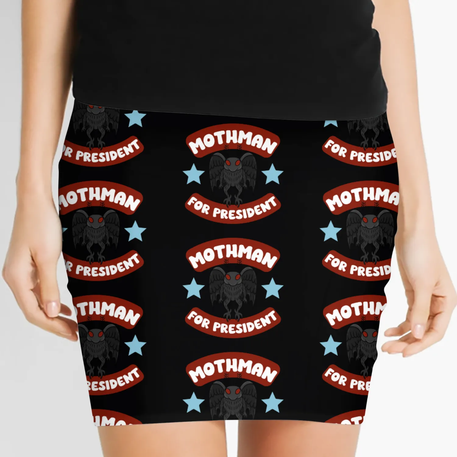 Mothman USA Election Campaign Politics 2024 Women's Mini Skirts