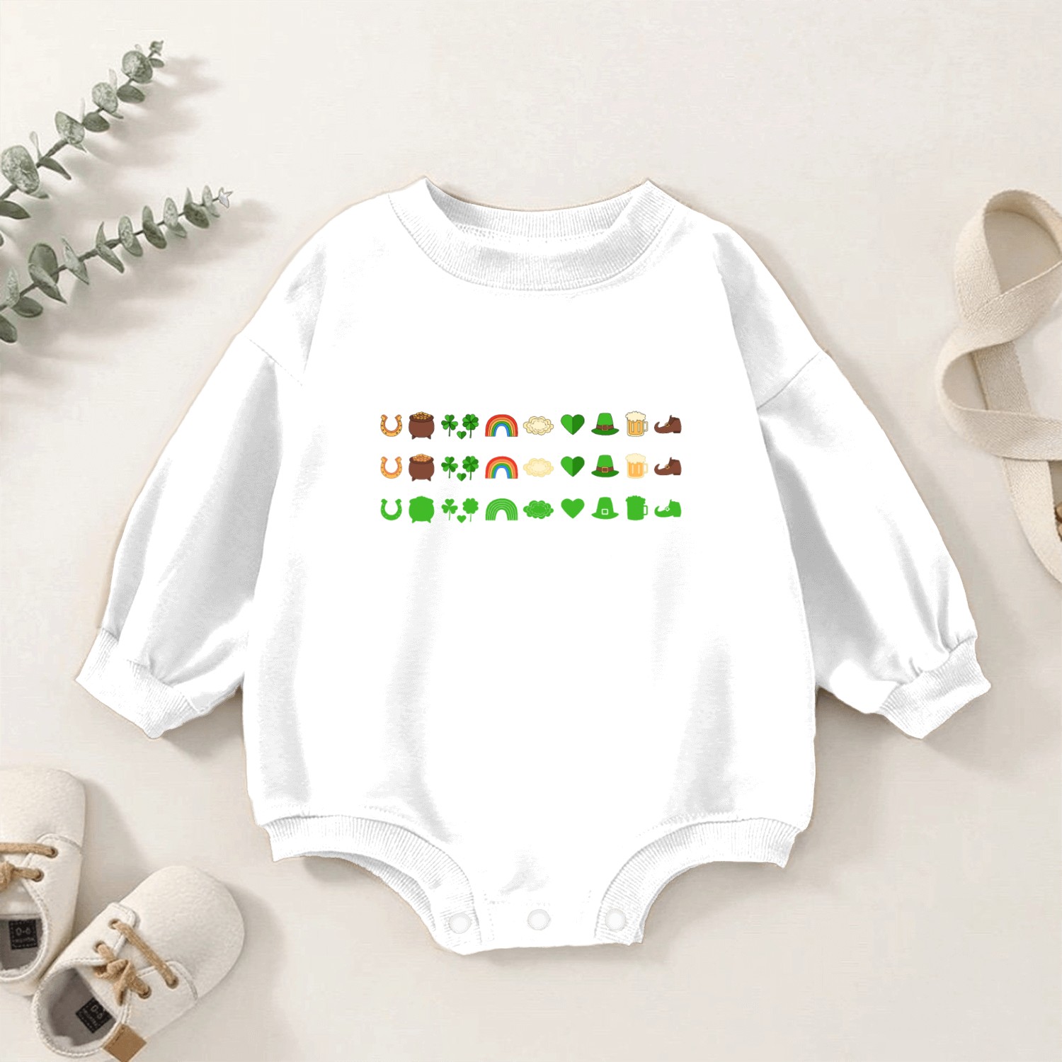 Patrik Day FREE 9 images byDorArt Baby Romper Sweatshirts