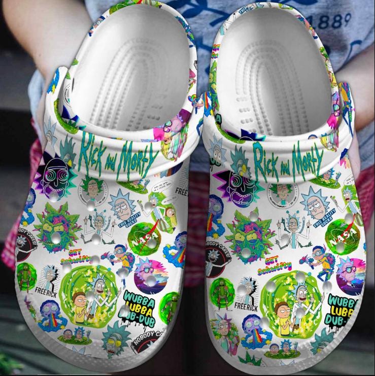 Rick and Rickandmorty Cartoon Clogs, Rick Summer Shoes, Rickandmorty Smith Clogs For Men Women Kids, Clogs Sandals, Clogs For Summer, Christmas Gift