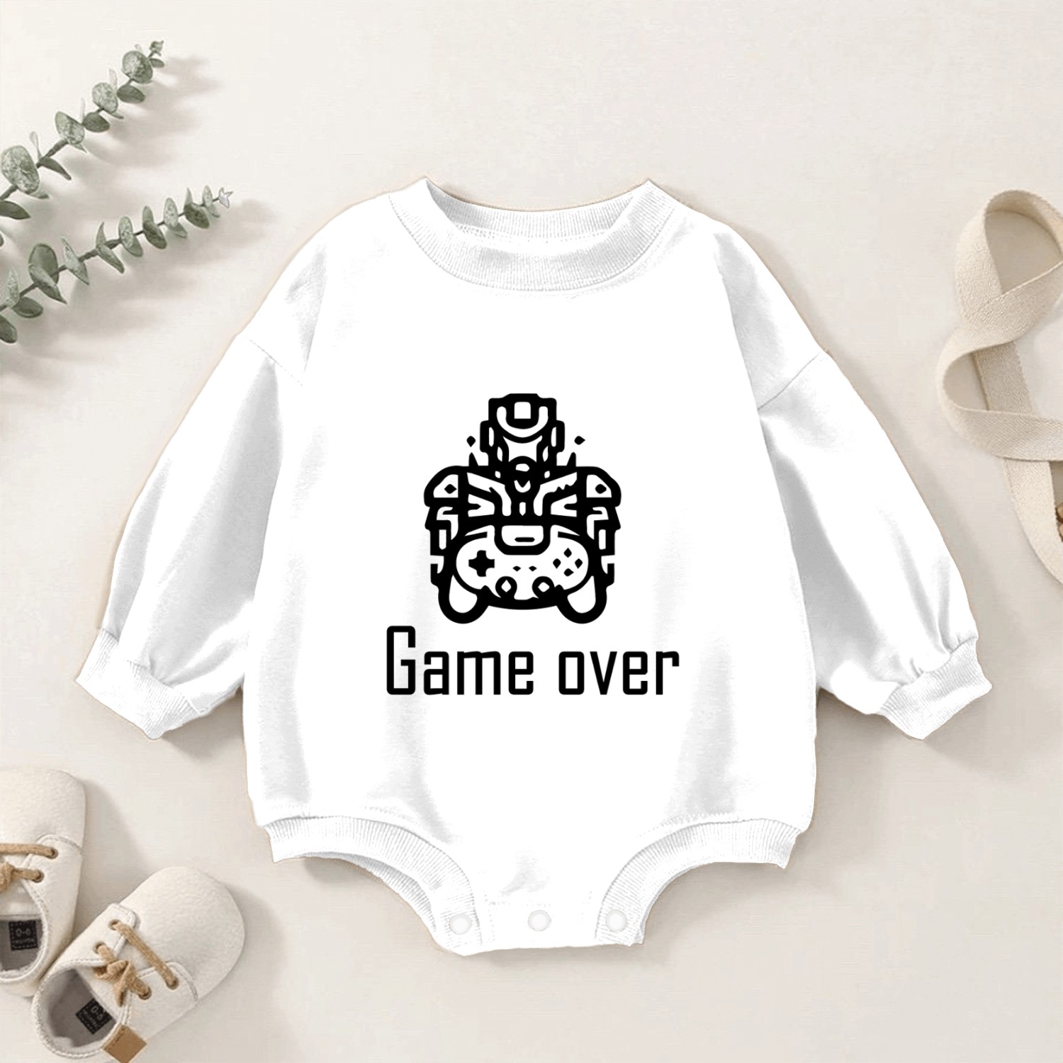 Game Baby Romper Sweatshirts